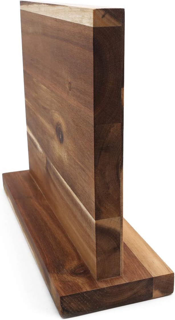 Resafy Magnetic Knife Block Acacia Wood
