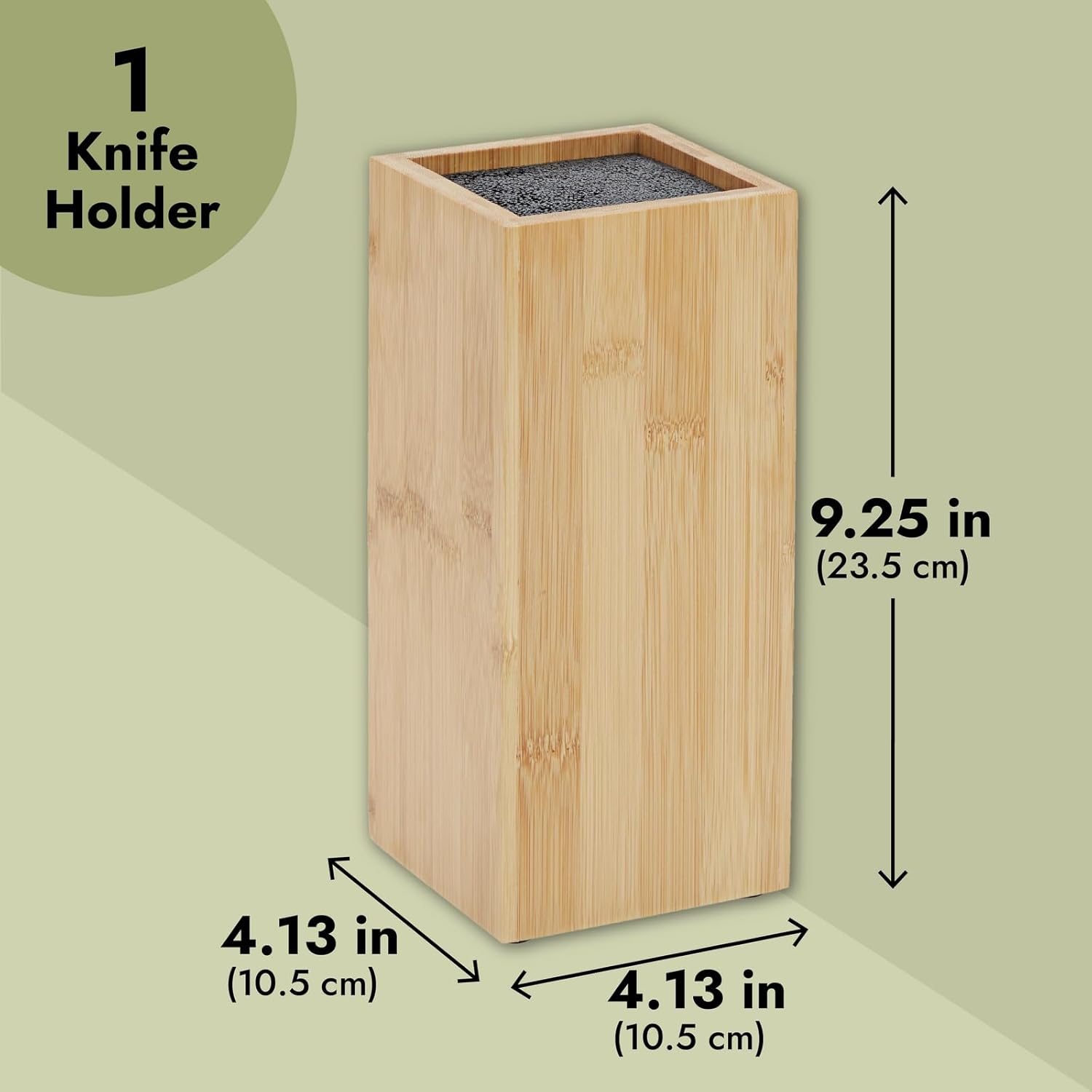 Elevate Your Kitchen with Juvale Bamboo Knife Block