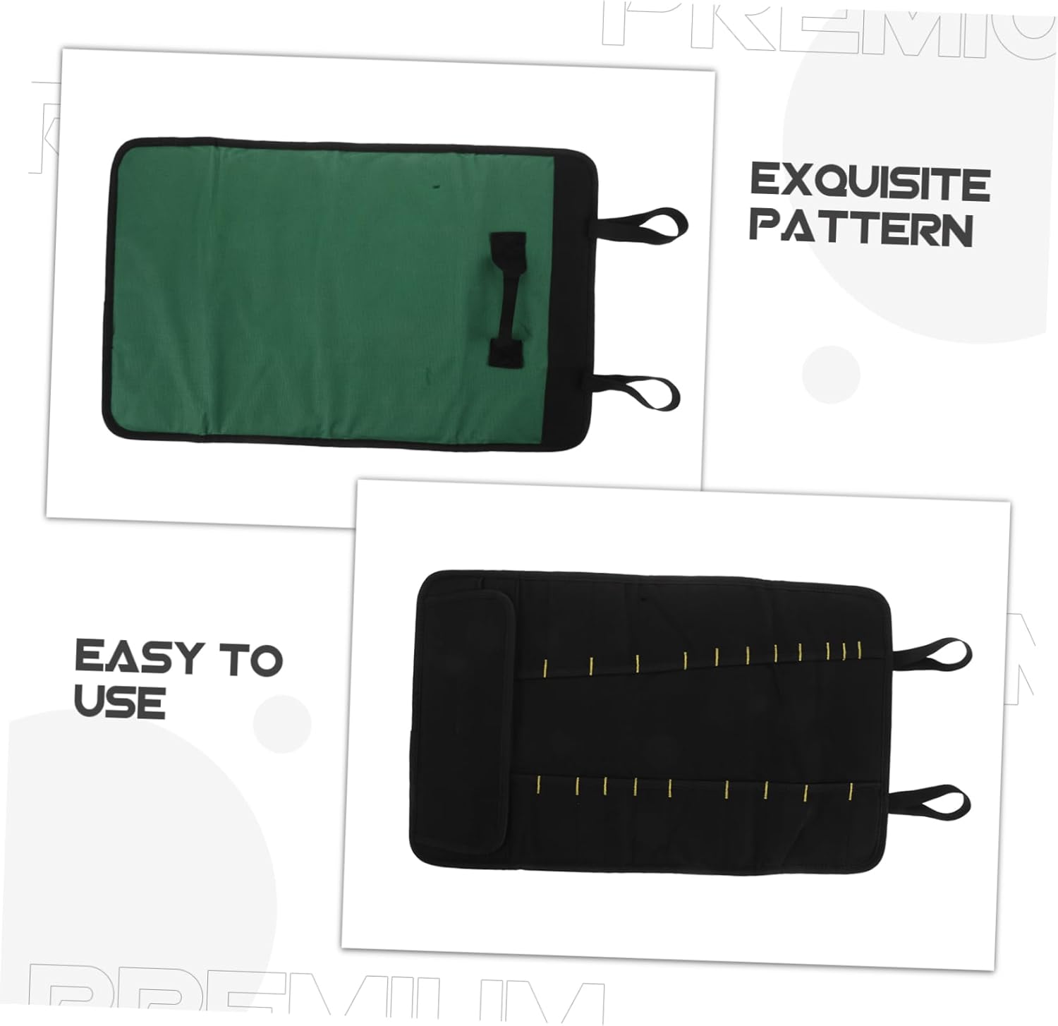 Outdoor Chef Knife Roll Bag Durable Multi-Purpose Rugged Carry Case