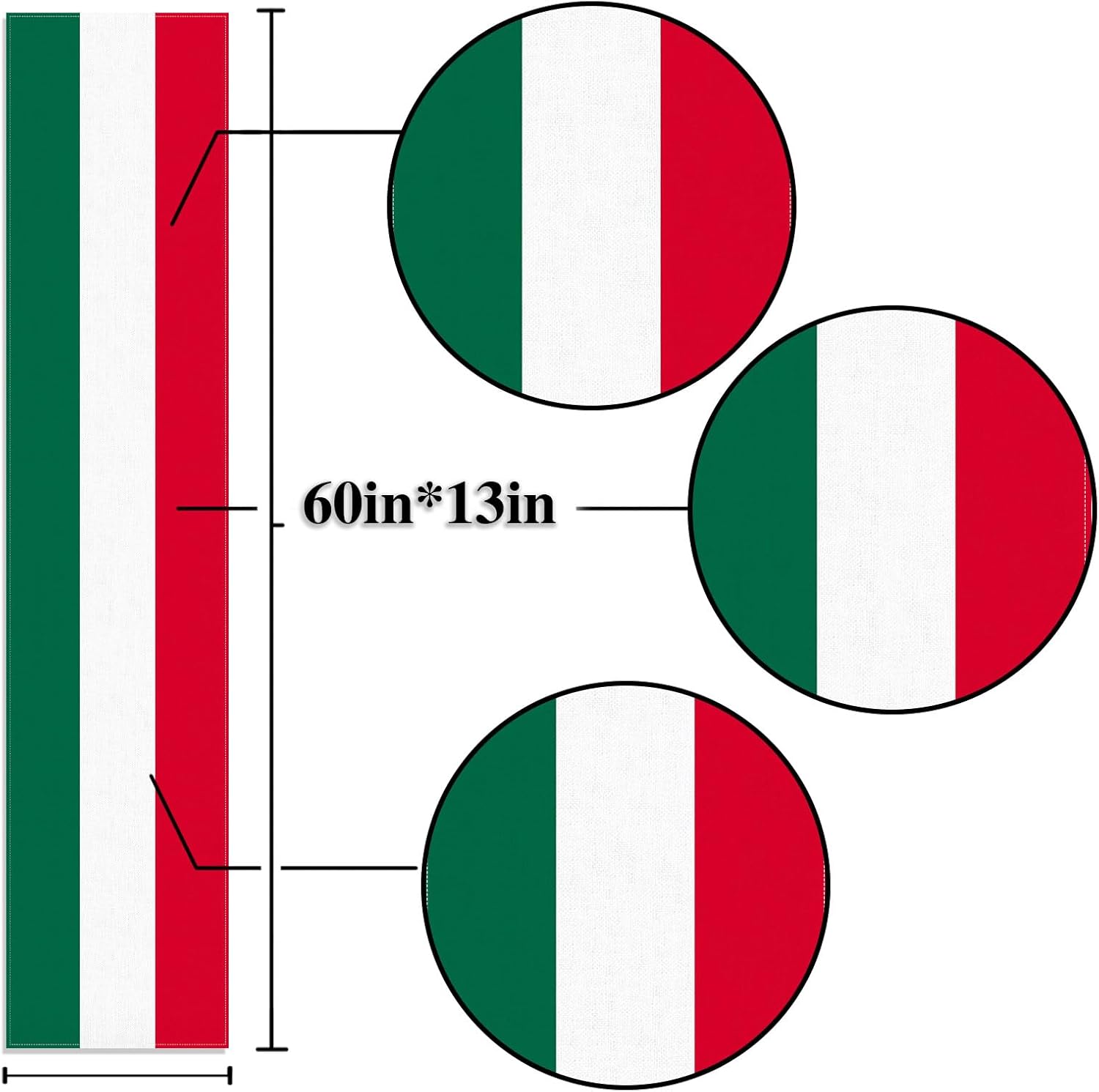 Nepnuser Italian Table Runner