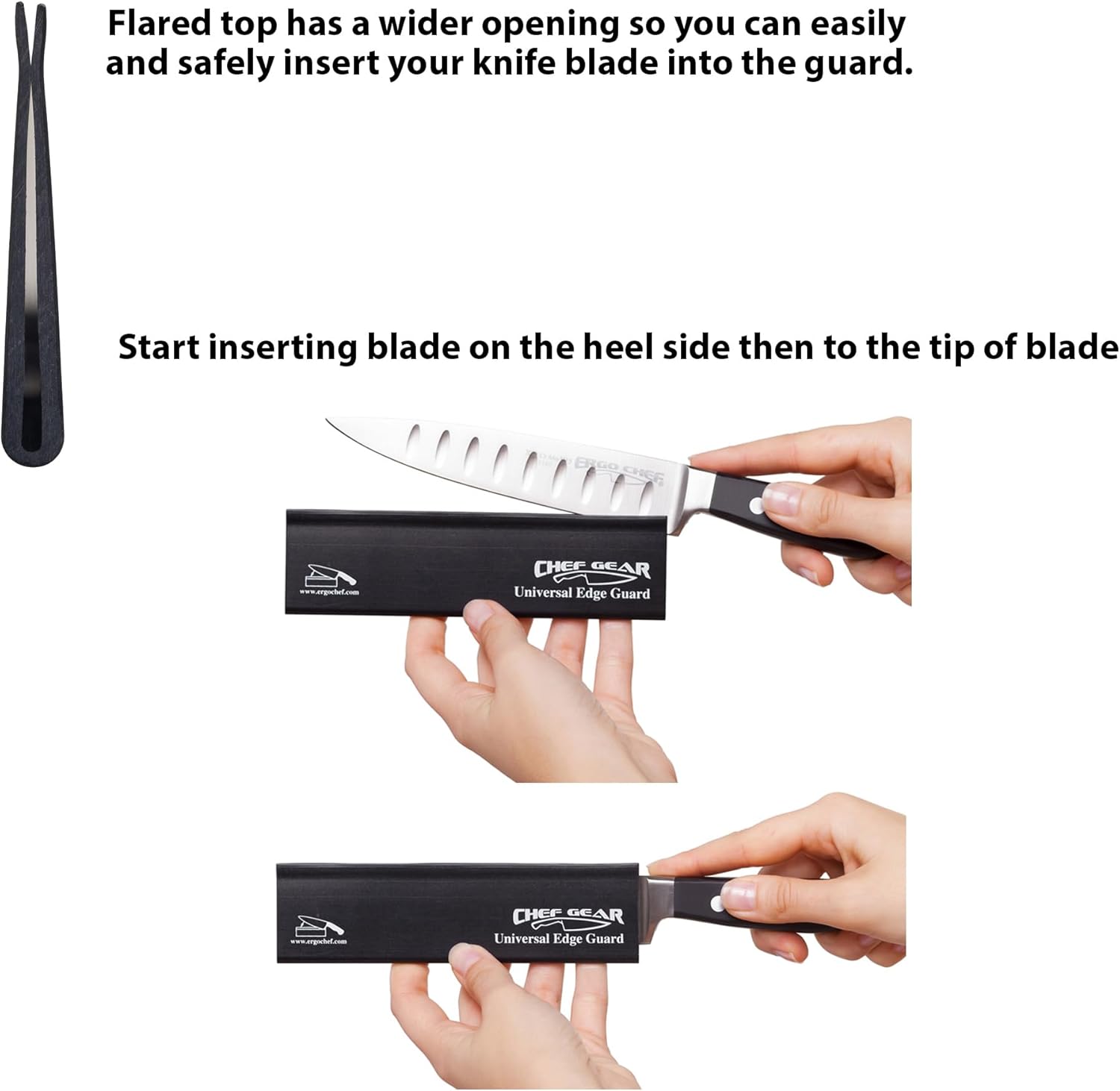Ergo Chef 5-Piece Universal Knife Edge Guard Set