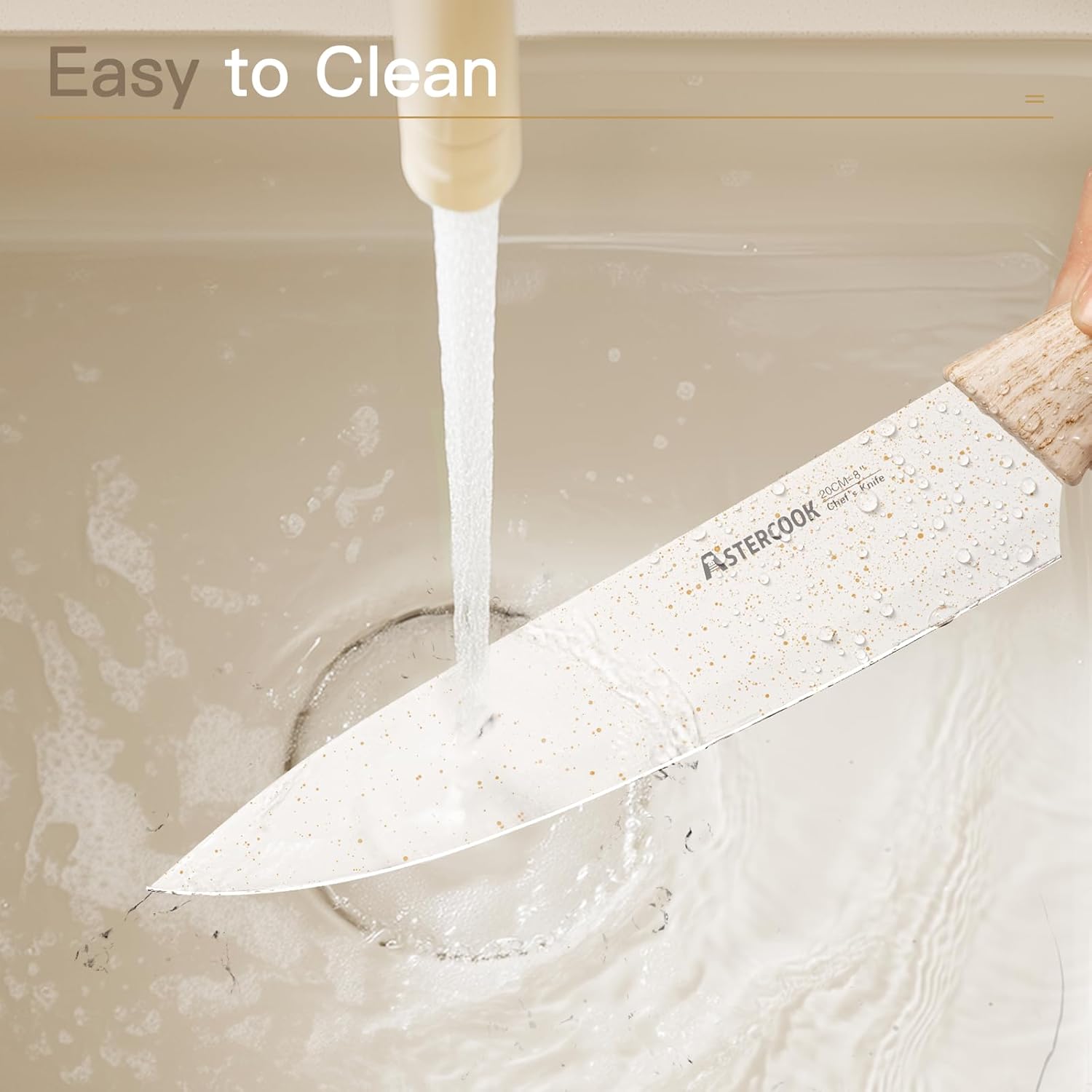 Astercook 13-Piece Kitchen Knives Set