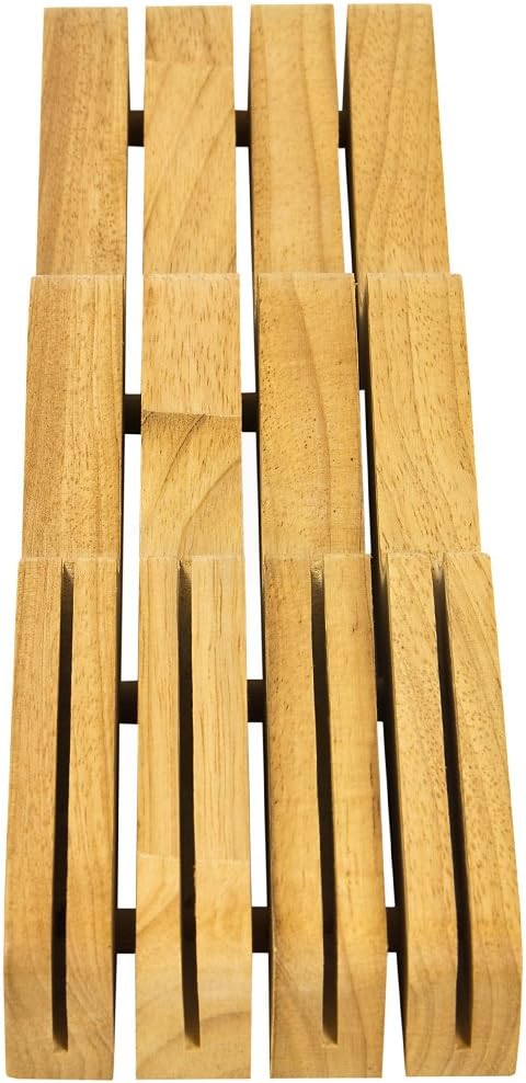 Effortlessly Organize Your knives with the Wsthof 7-Slot Knife Storage