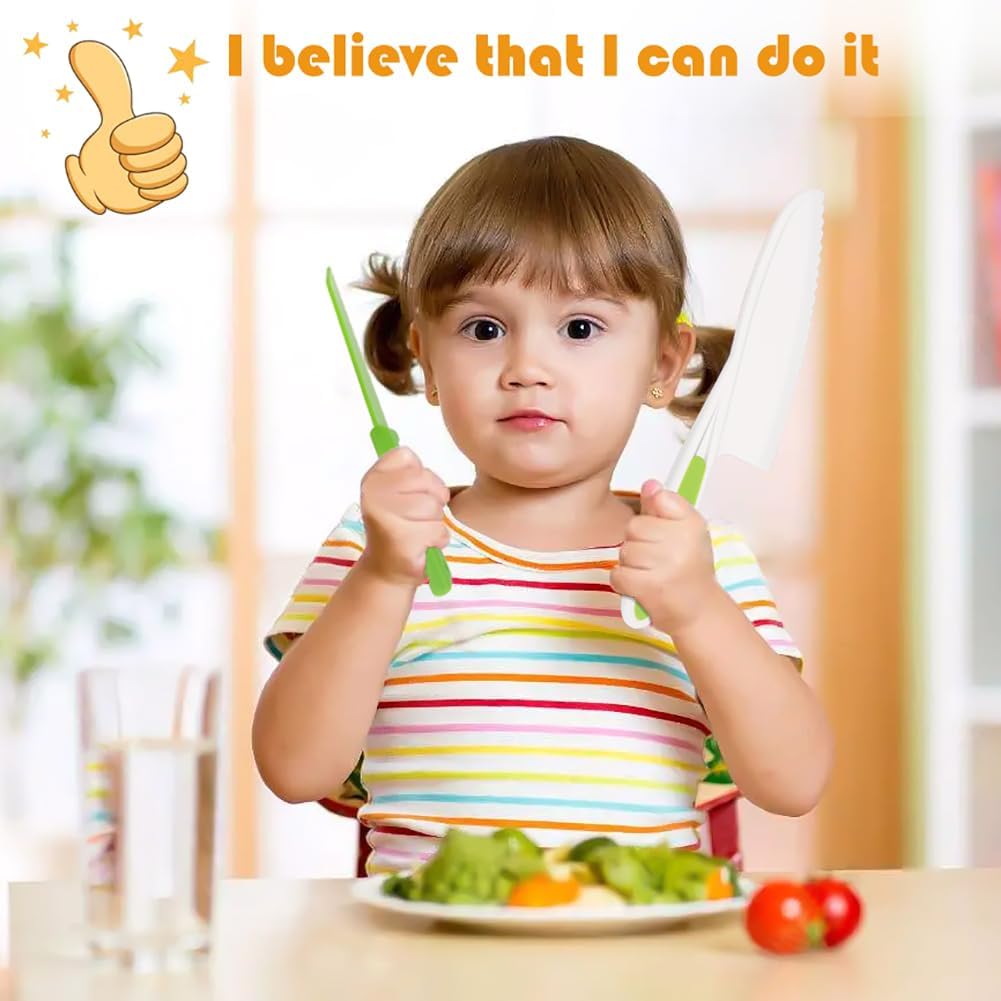5-in-1 Safe Knives Set for Kids