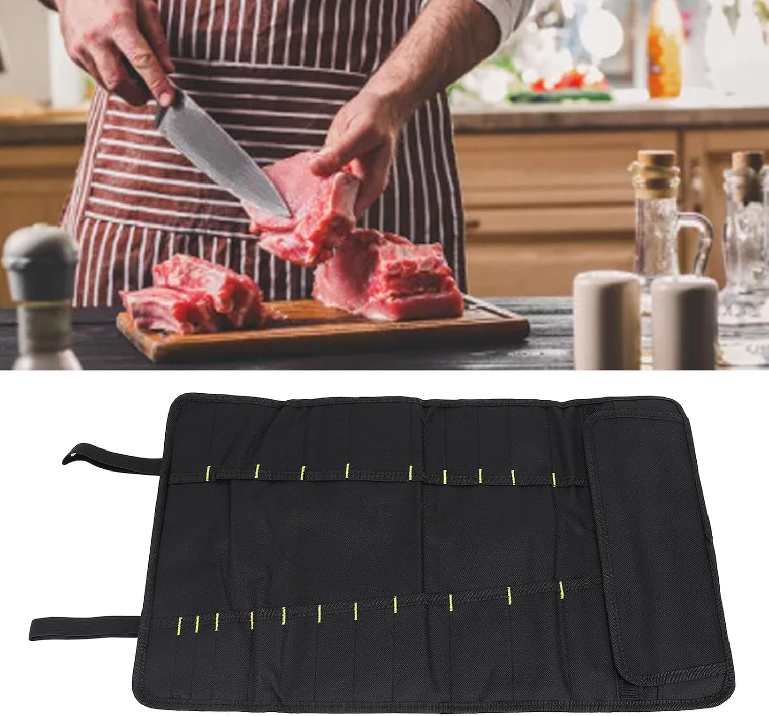 BAFOVY 20 Slots Chef Knife Bag