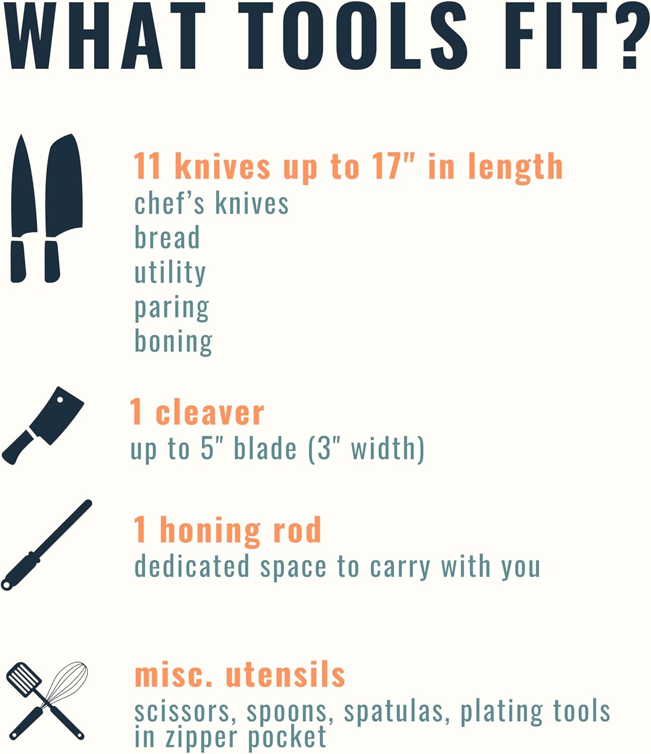 Sunday X Best Professional Chef Knife Roll Bag