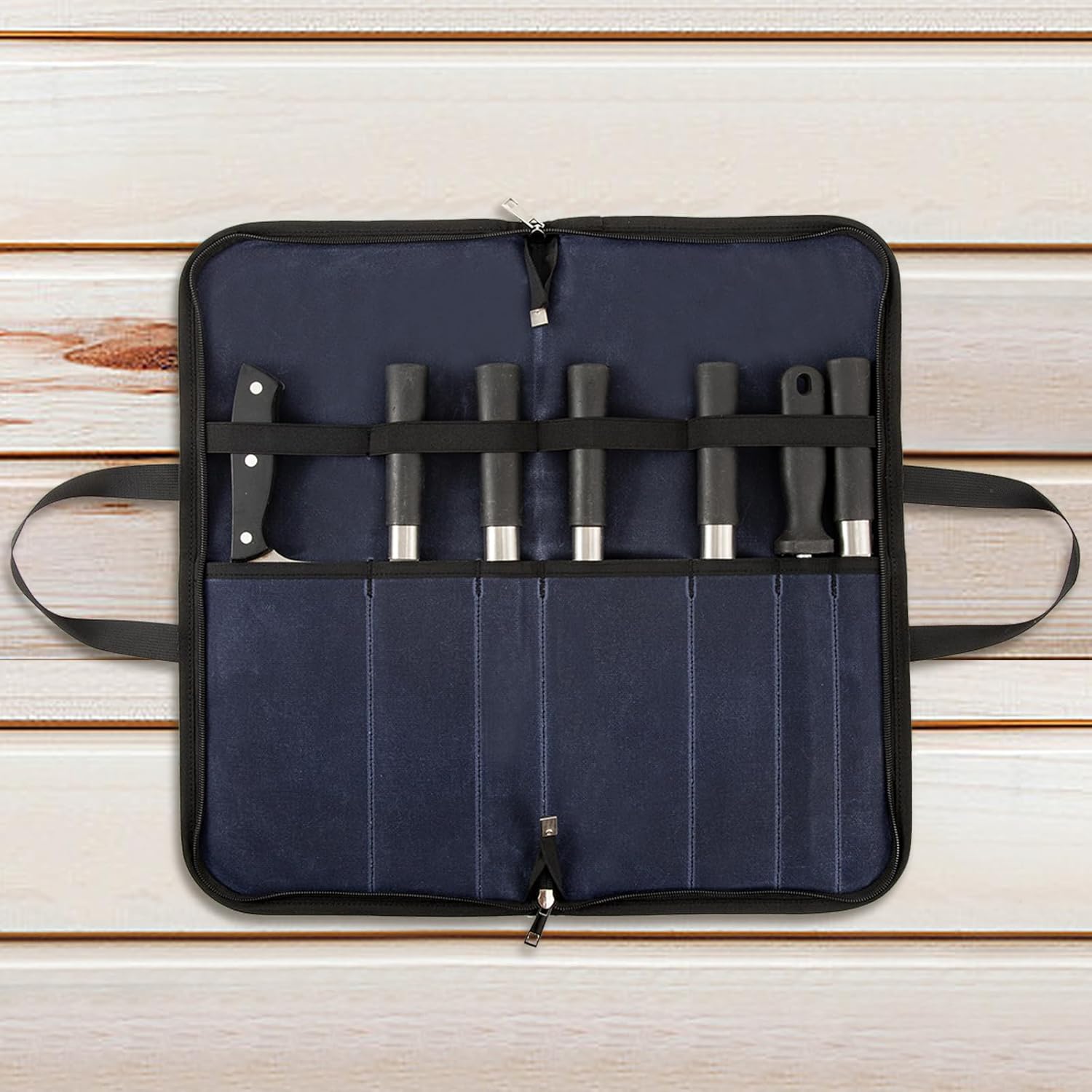 QEES knives and forks roll bag