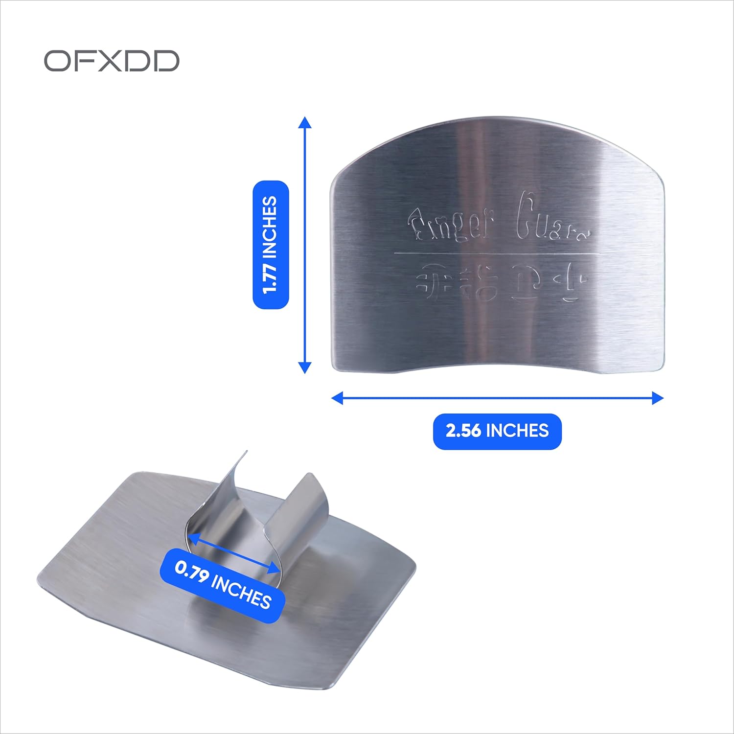 Stainless Steel Knives with Precision Guards for Safe and Efficient Cooking