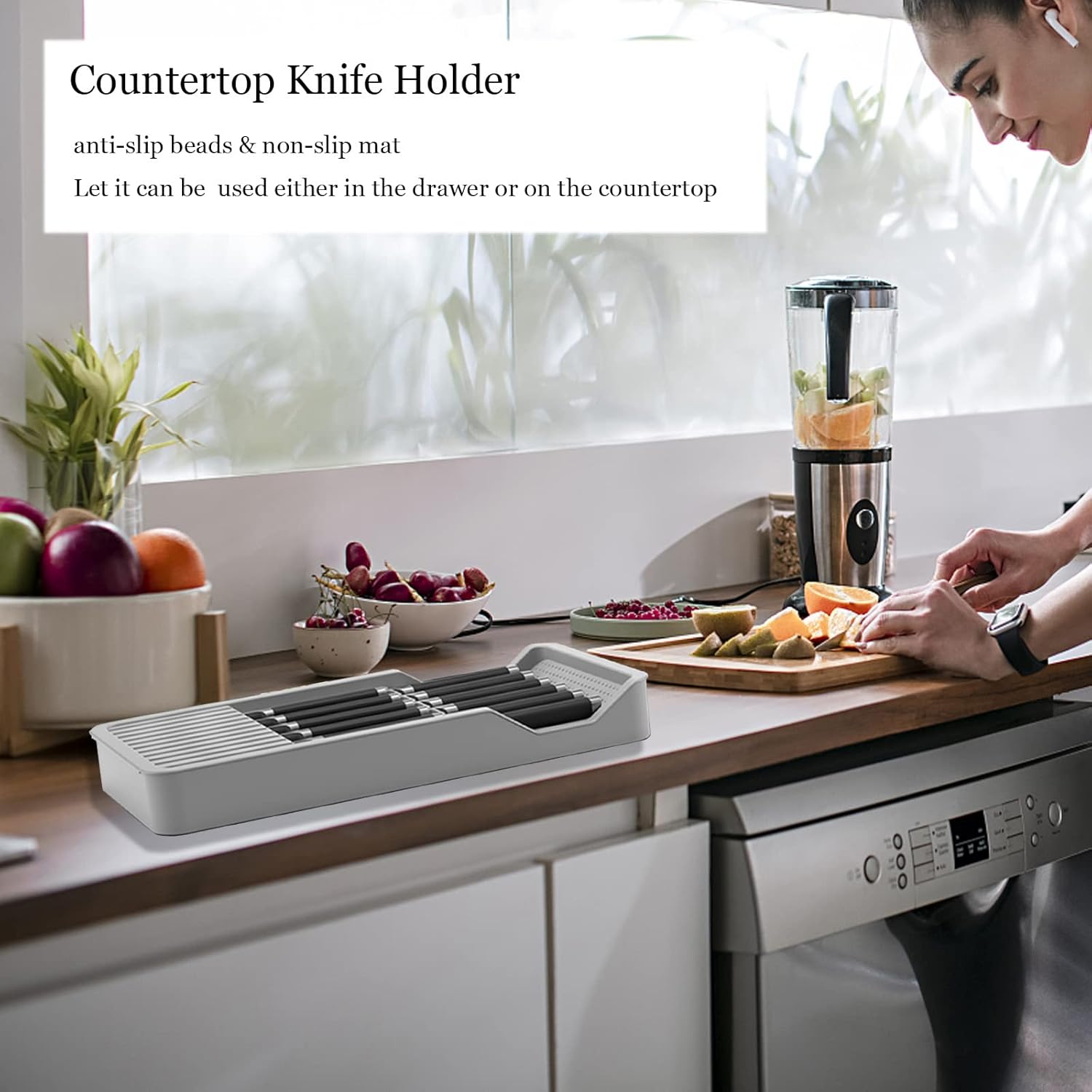 11-Knife Expandable Knife Holder Validates Kitchen Storage Needs