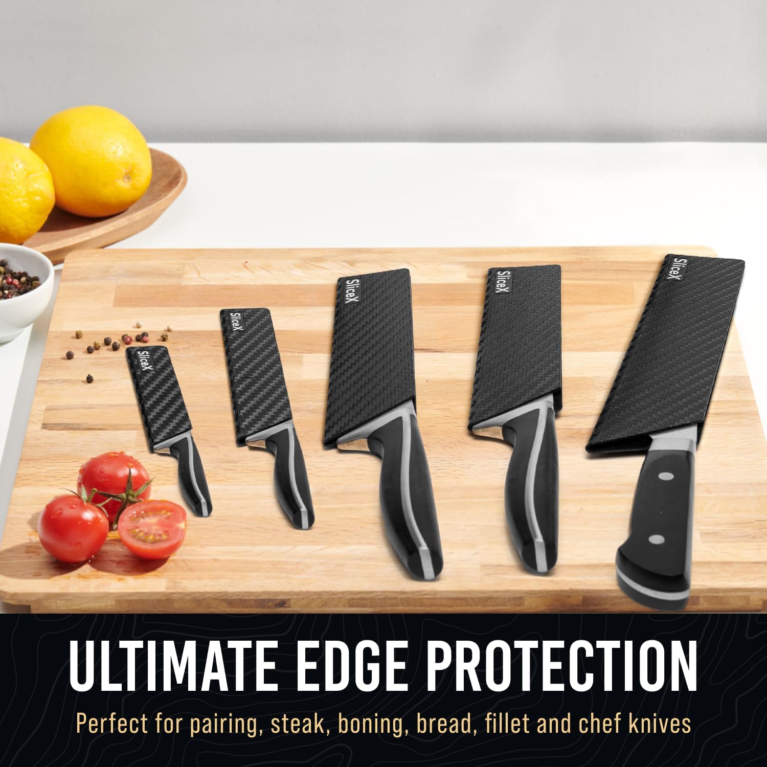 Professional Kitchen Knife Sheaths Set