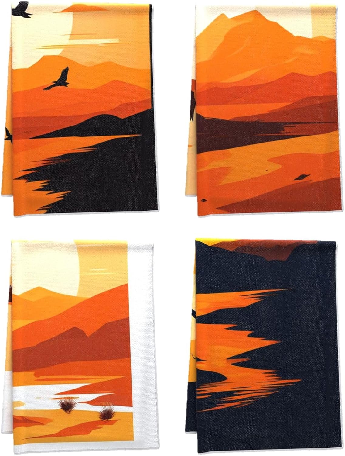 autumn-friendly kitchen towel set