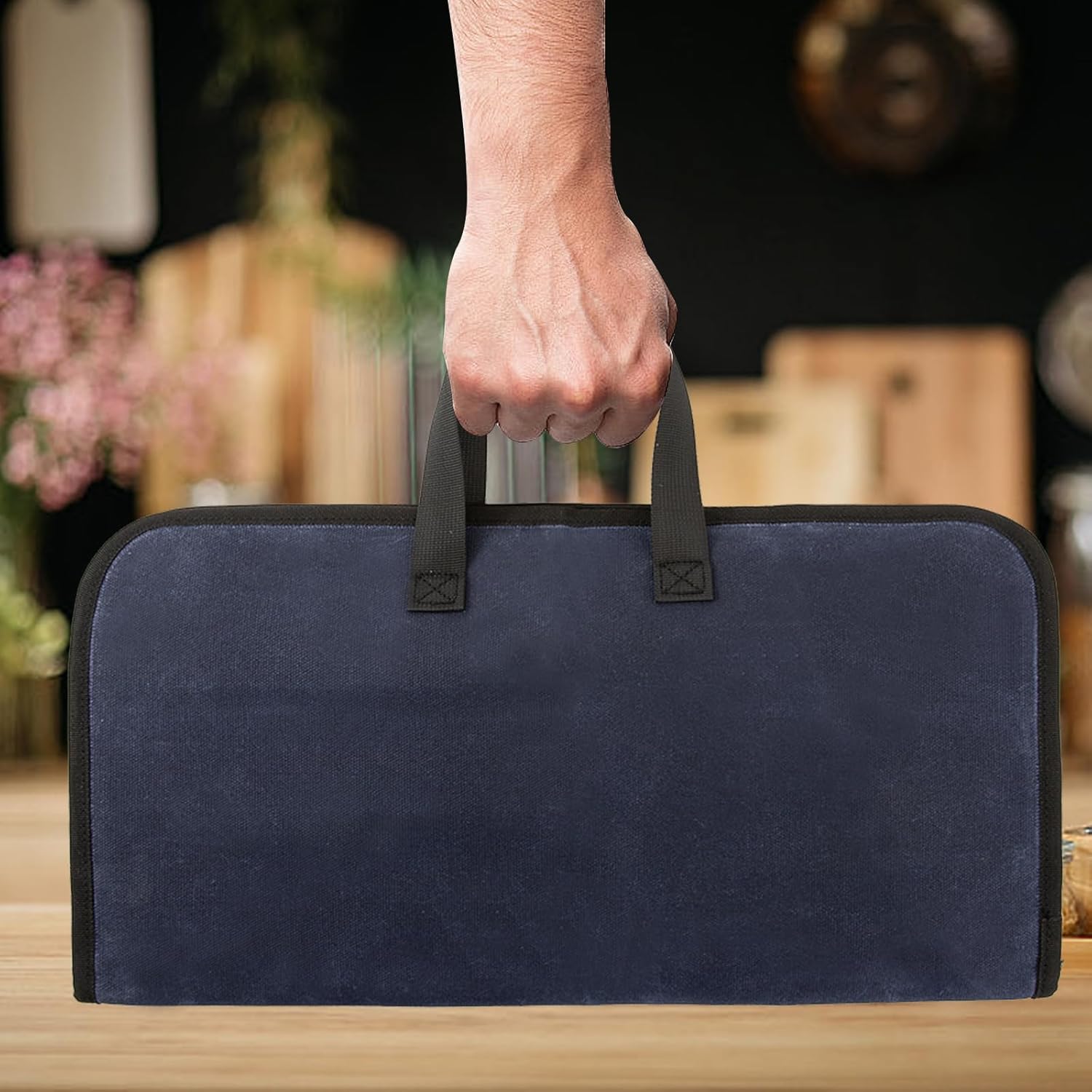 QEES knives and forks roll bag