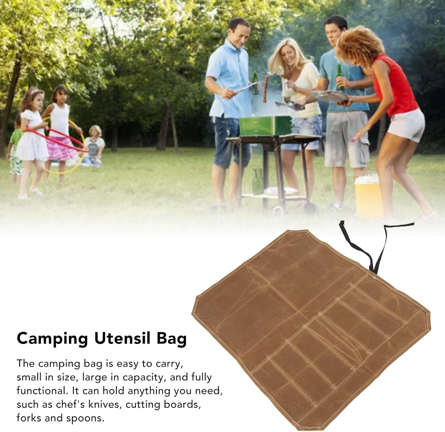 Derefine Portable BBQ Knife Storage Pouch