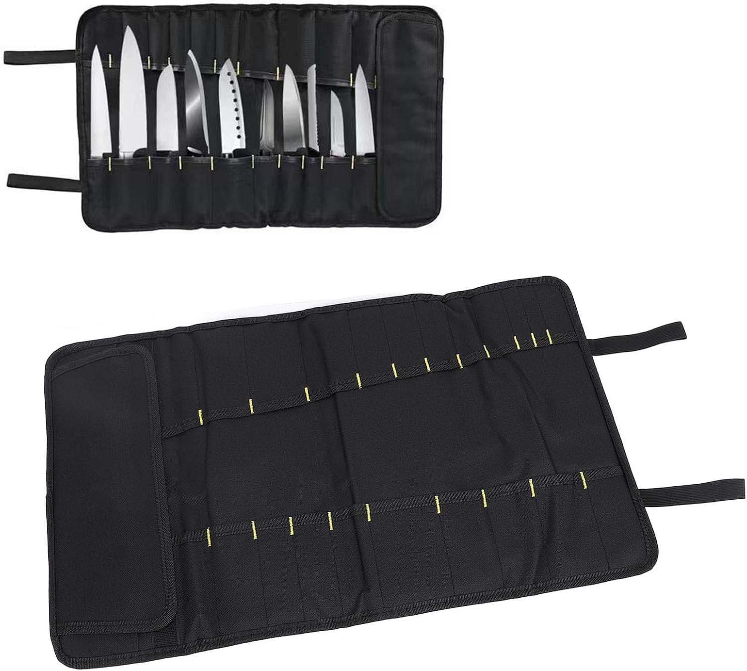 20 Slots Chef Knife Bag for Home Work School Camping