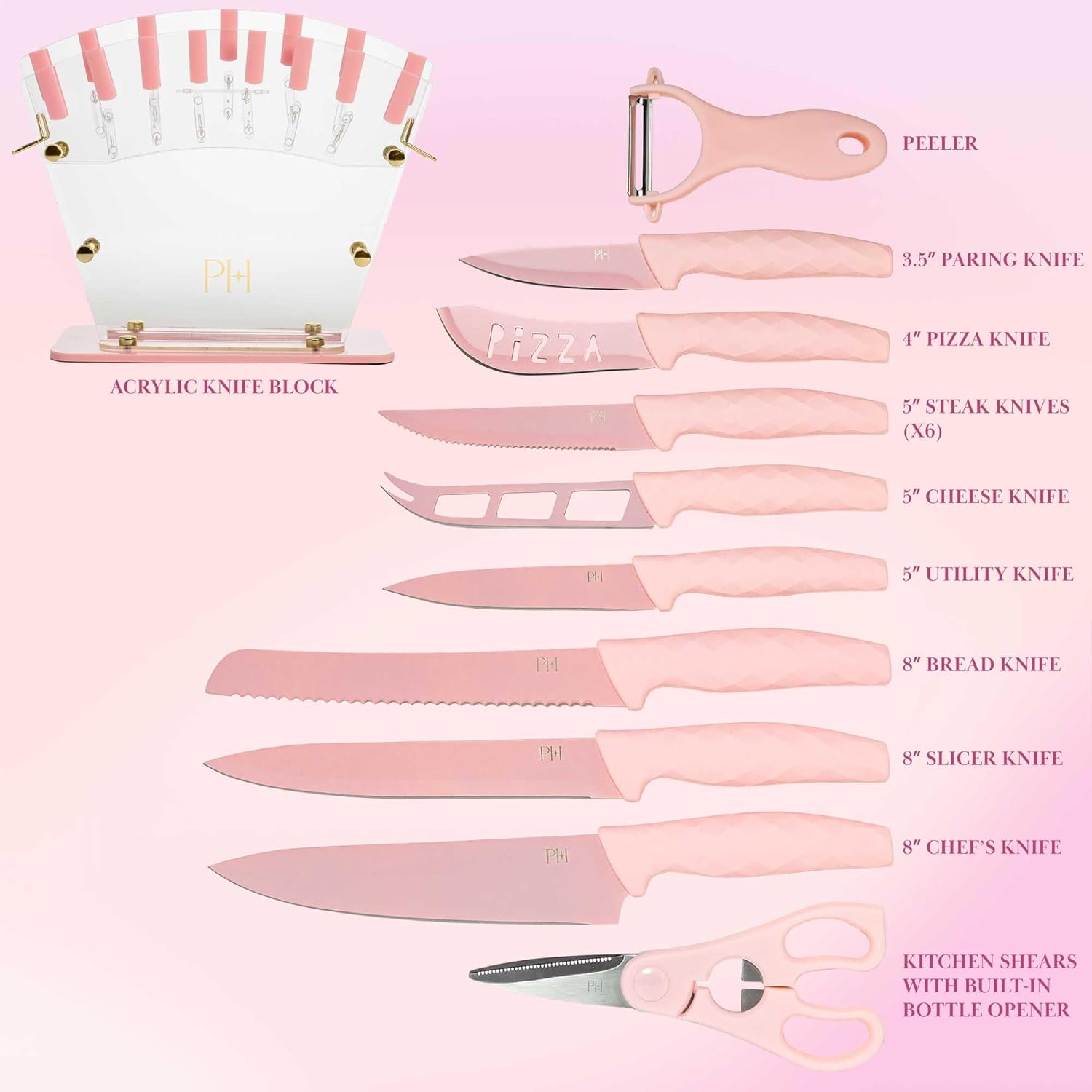 Stylish Paris Hilton Knife Set