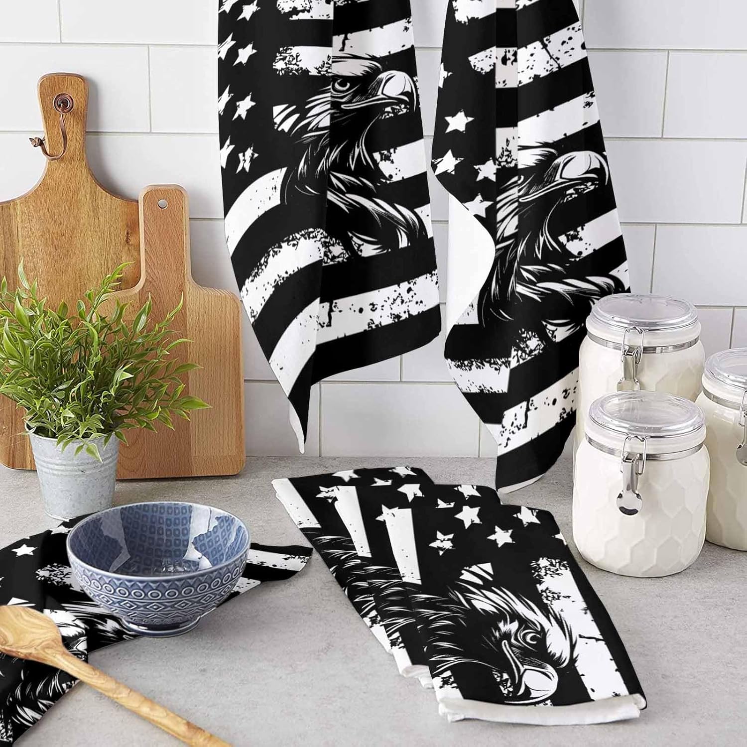Independence Day USA begun by Team USA Kitchen Towels
