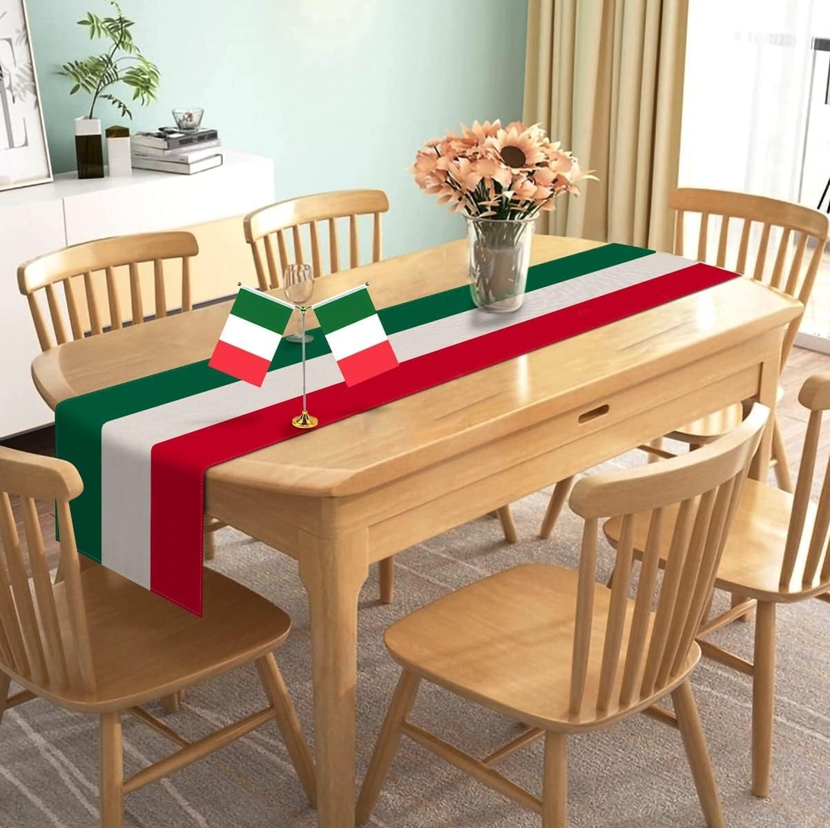 Nepnuser Italian Table Runner