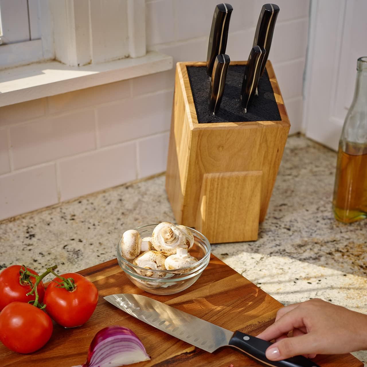 Kapoosh Dice Knife Block