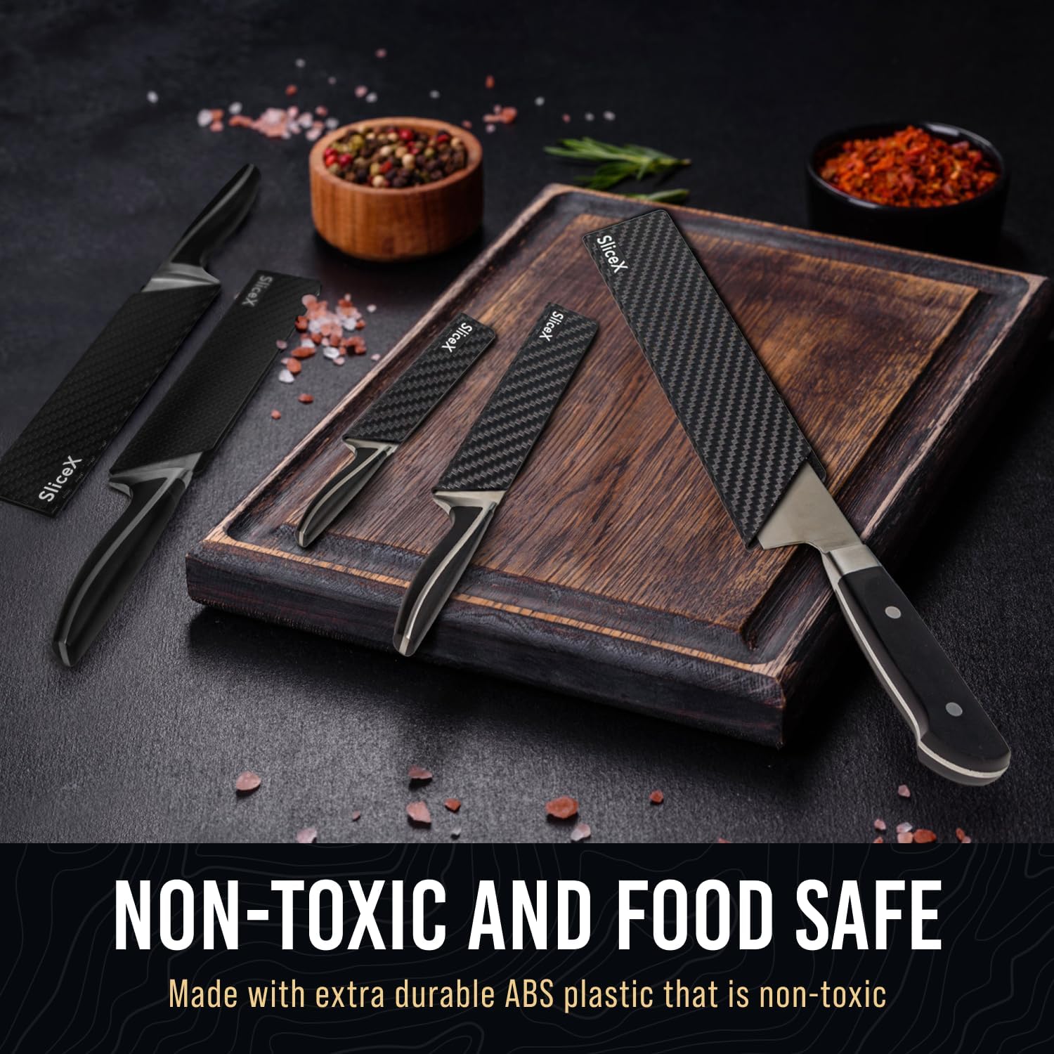 Professional Kitchen Knife Sheaths Set