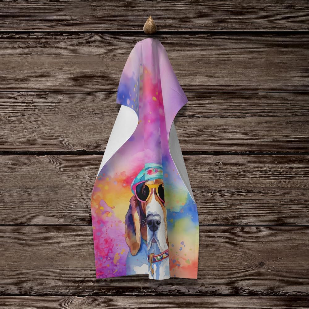 Carolines Treasures Basset Hound Kitchen Towel 1