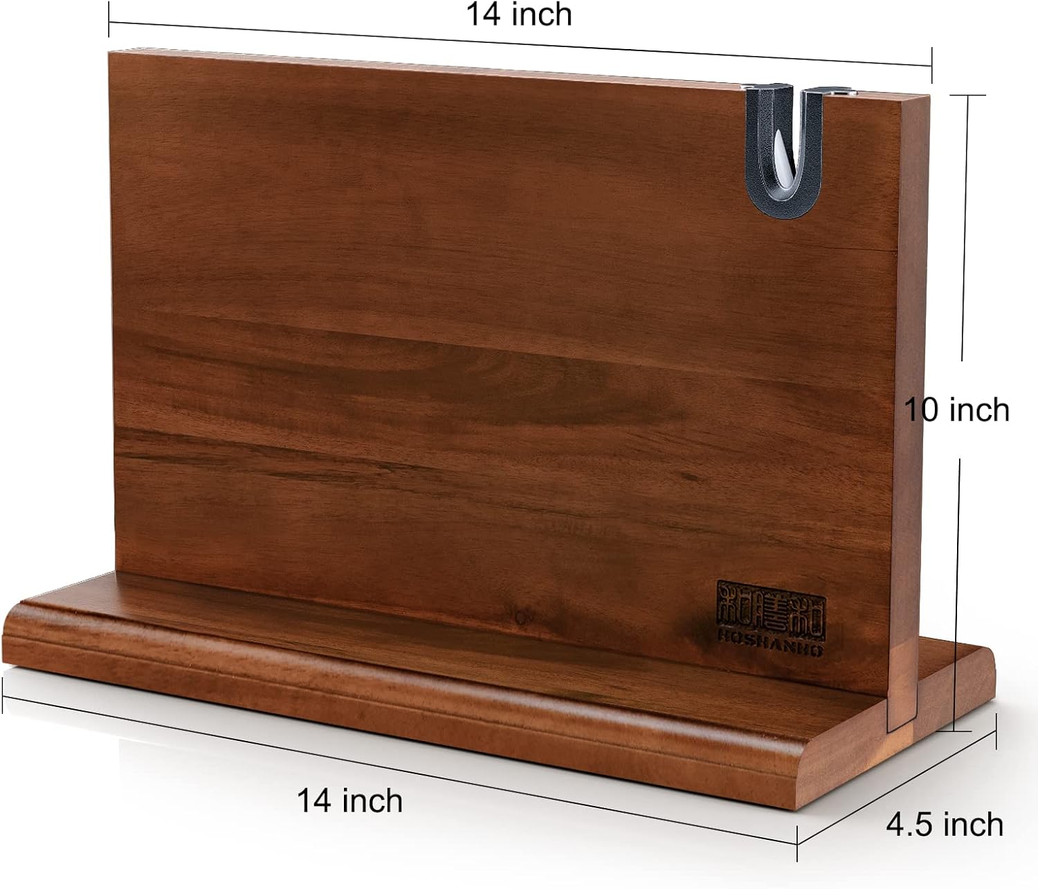 Double-Sided Magnetic Knife Block