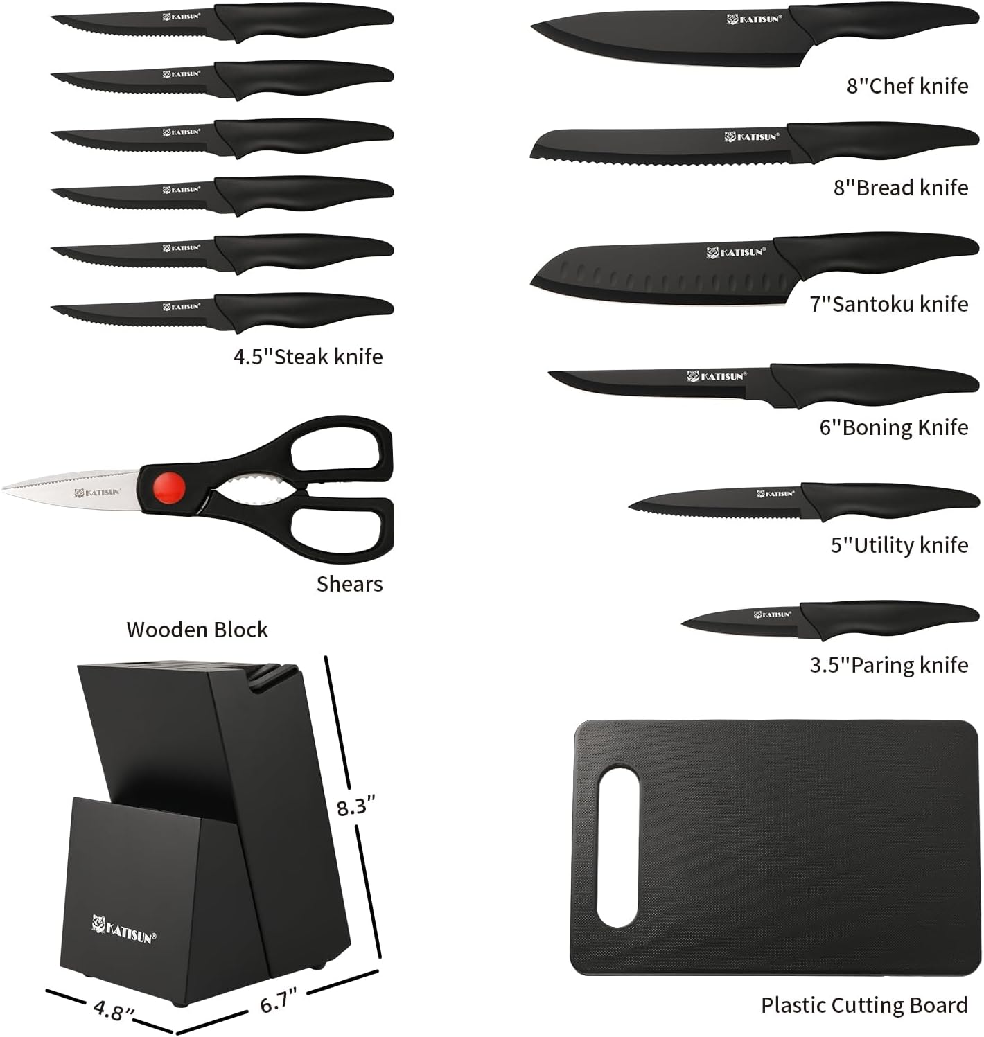 Complete Kitchen Knife Set