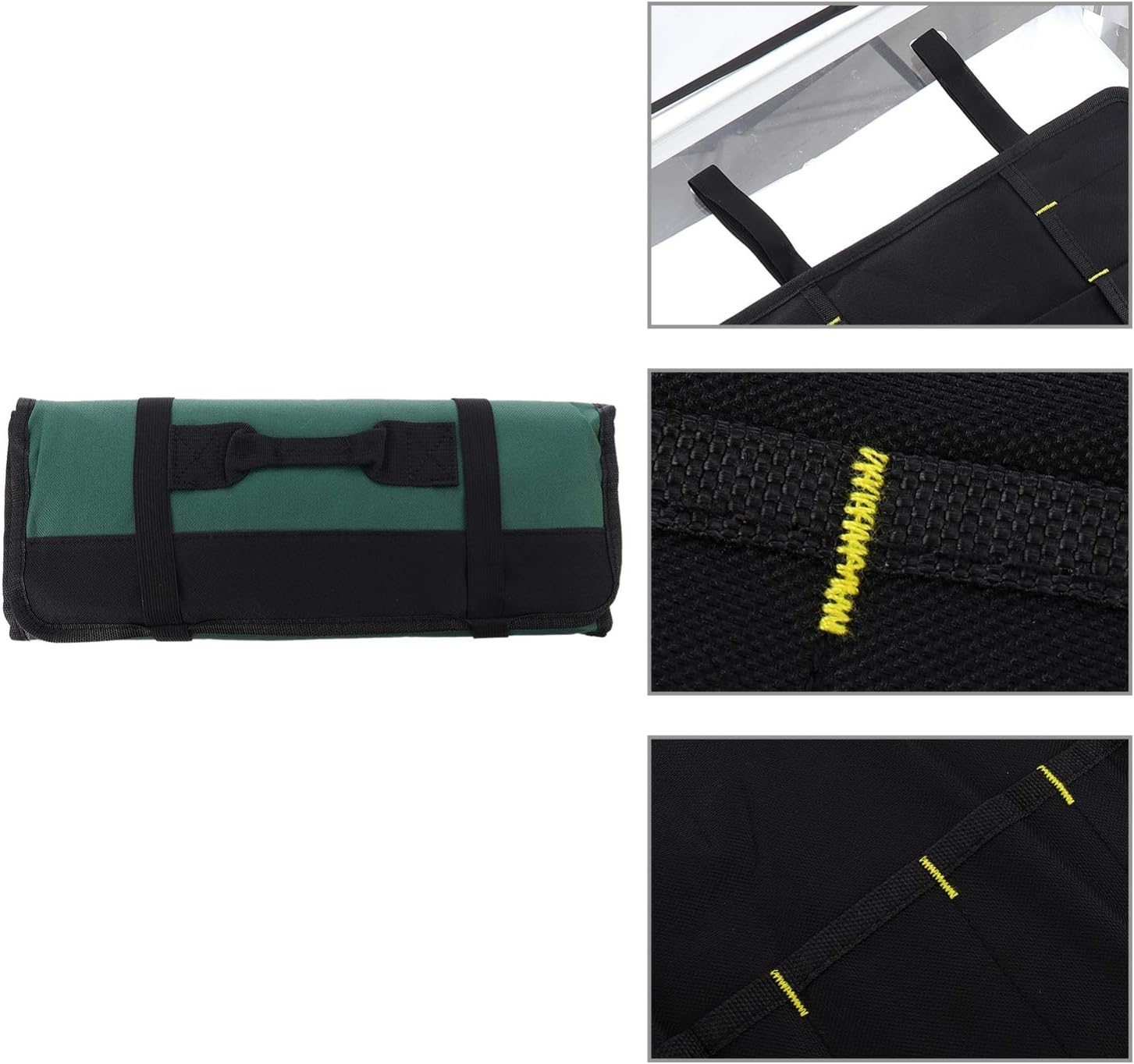 22-Piece Chef Knife Roll Bag with Carry Handle