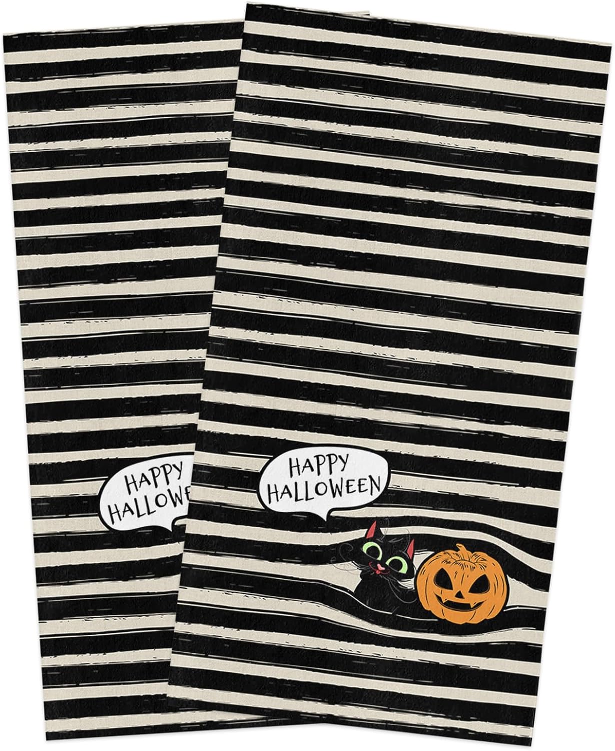 Halloween Kitchen Towels Spooky Kitchen Decor