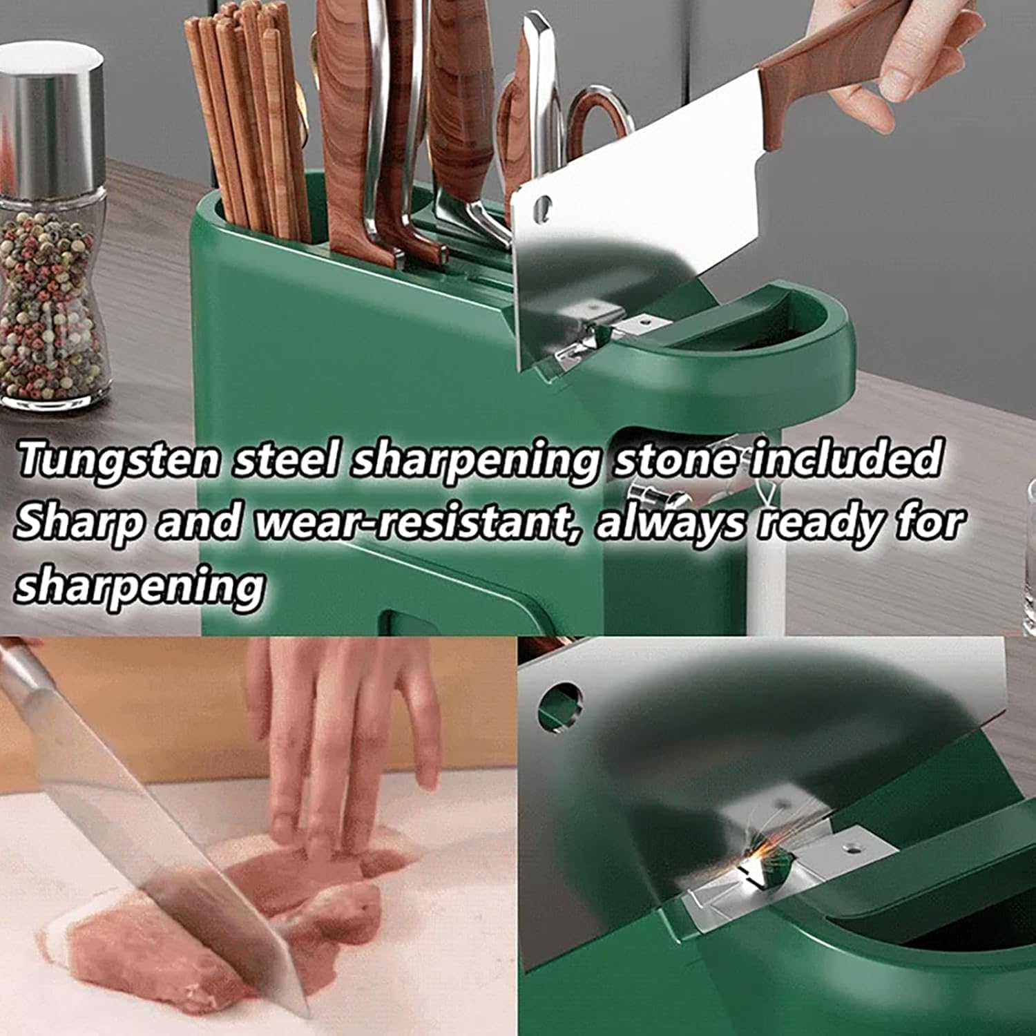 Multi-functional Chopstick HolderDryer Organizer White