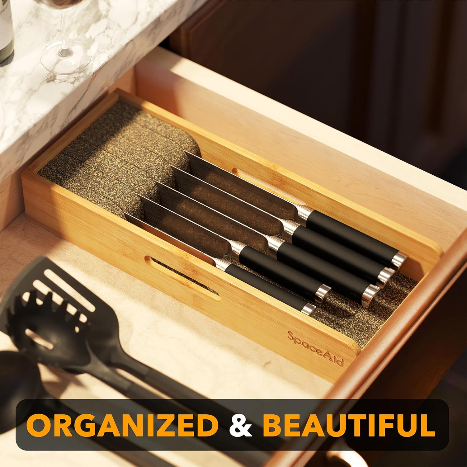 SpaceAid Knife Organizer Small