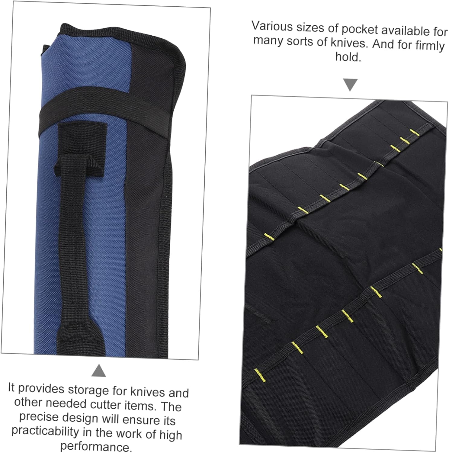 PRETTYZOOM 22 Roll Bag and Versatile Cutter Holder for Kitchen Organization