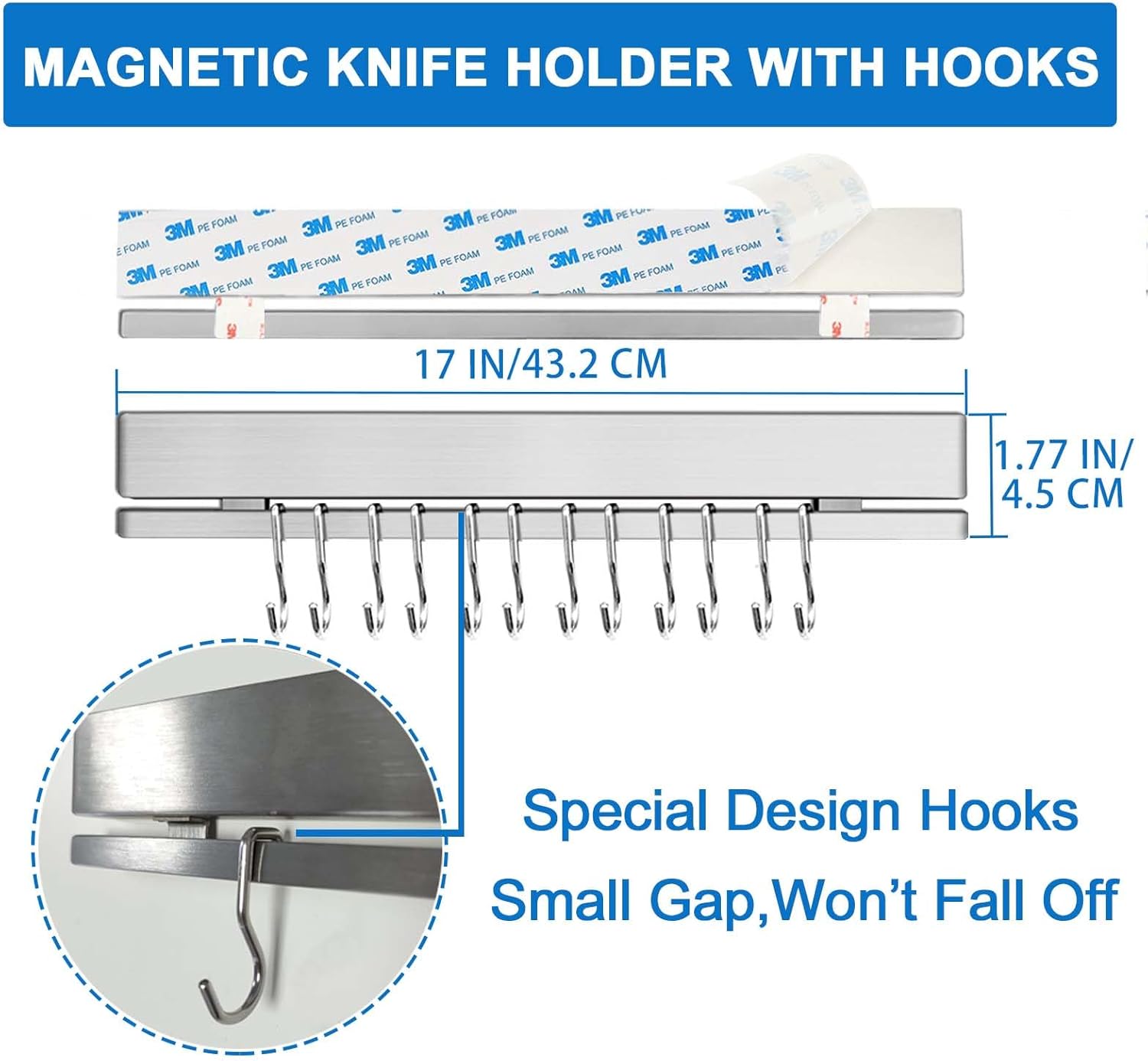 IDEAL MAGNETIC KNIFE HOLDER