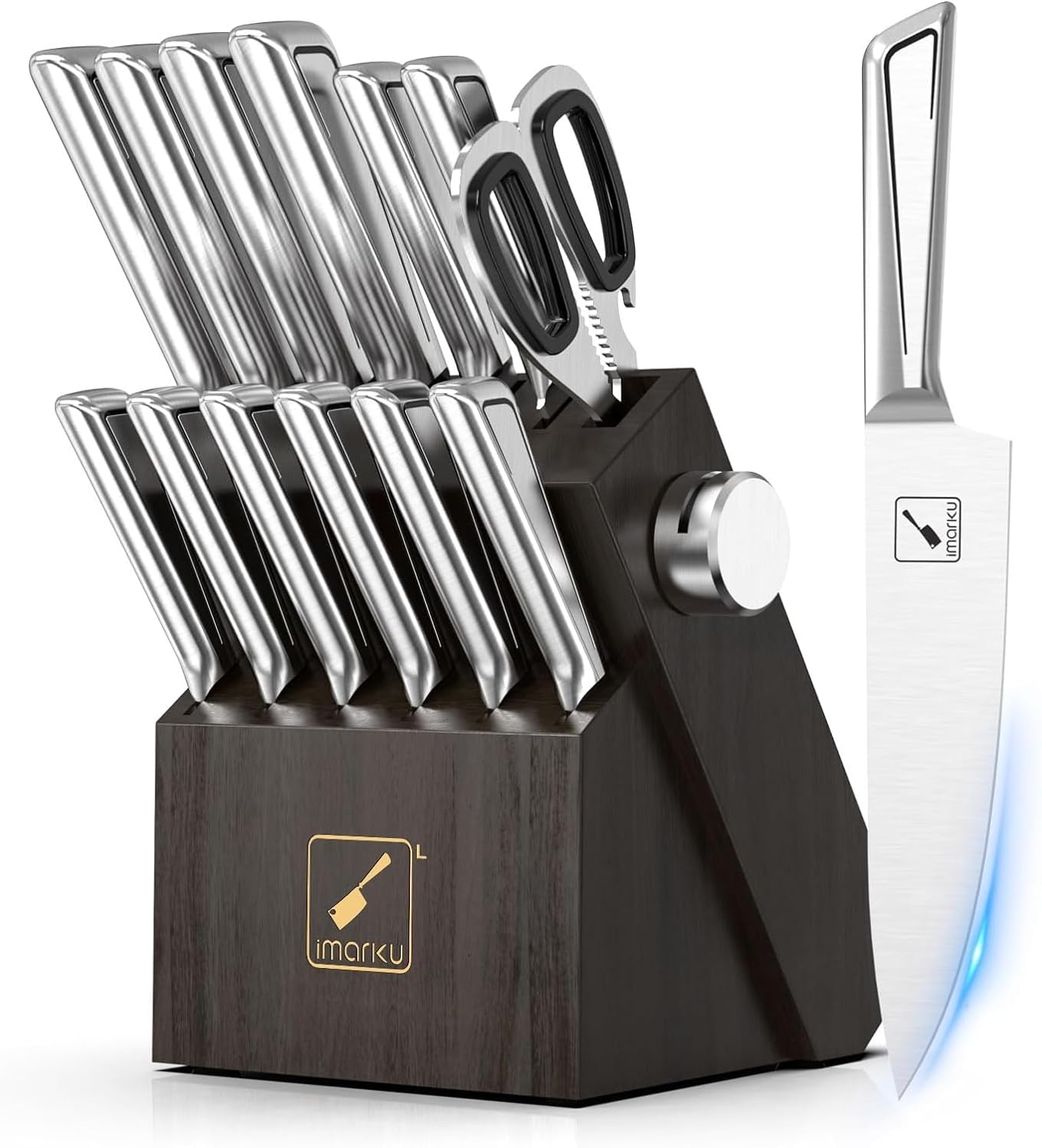 14-Piece Knife Set with Built-In Sharpener