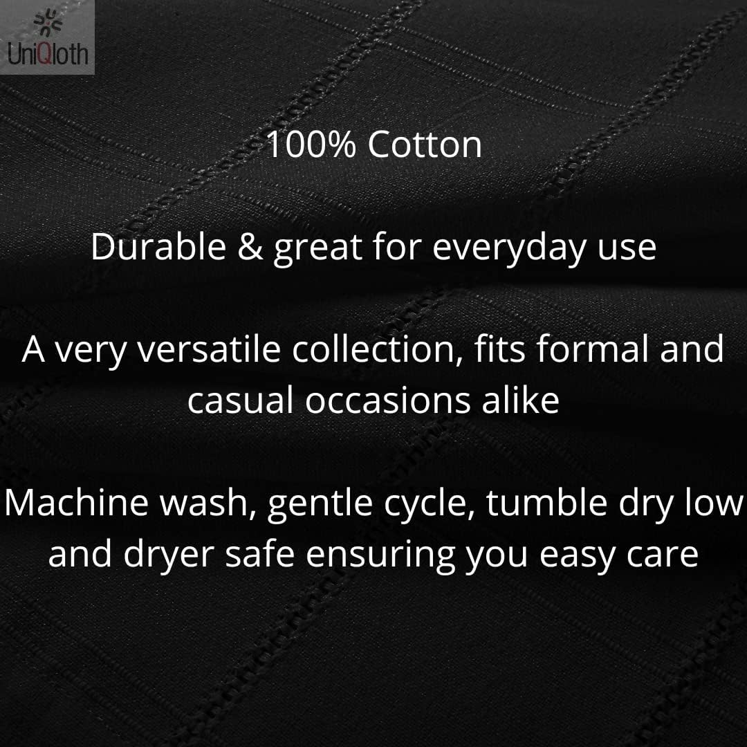 Rustic Farmhouse Tablecloth Heavy Duty 100 Cotton Washable Non-Slip