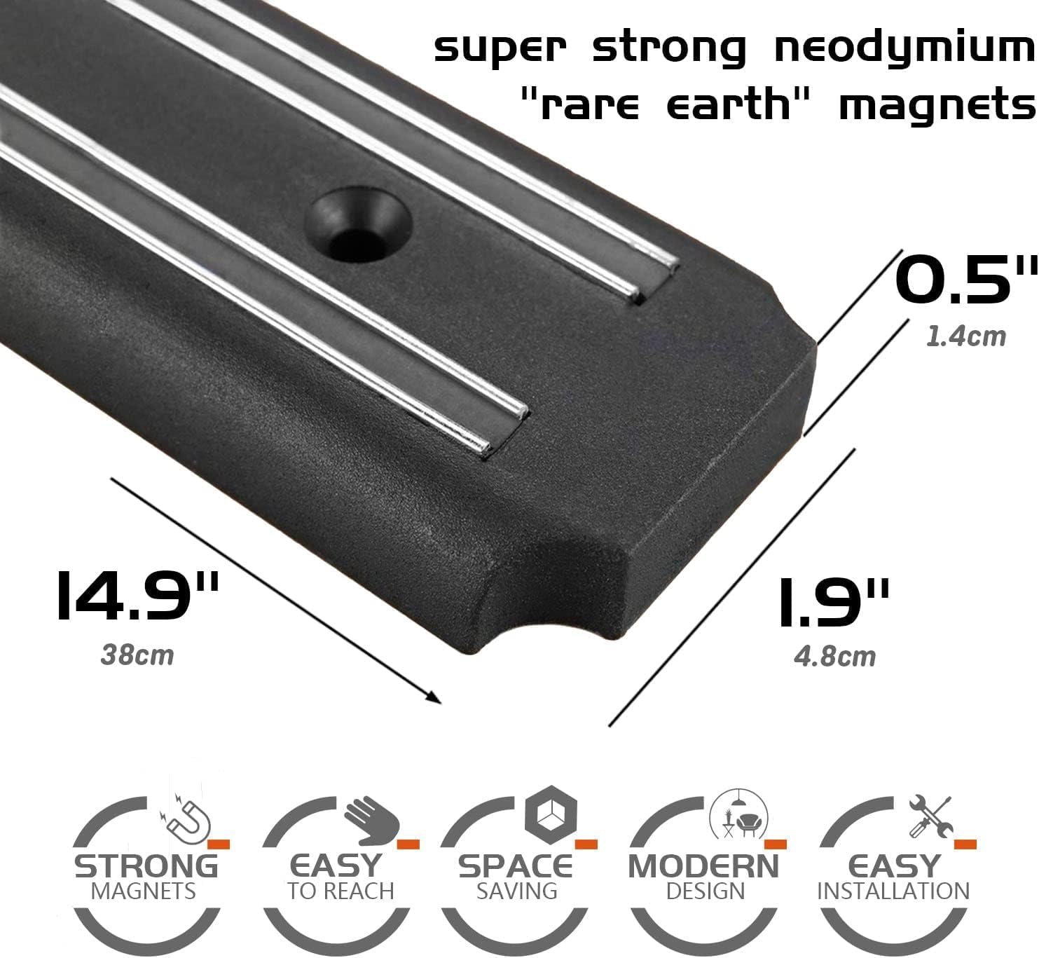 Magnetic Knife Holder 15-inch