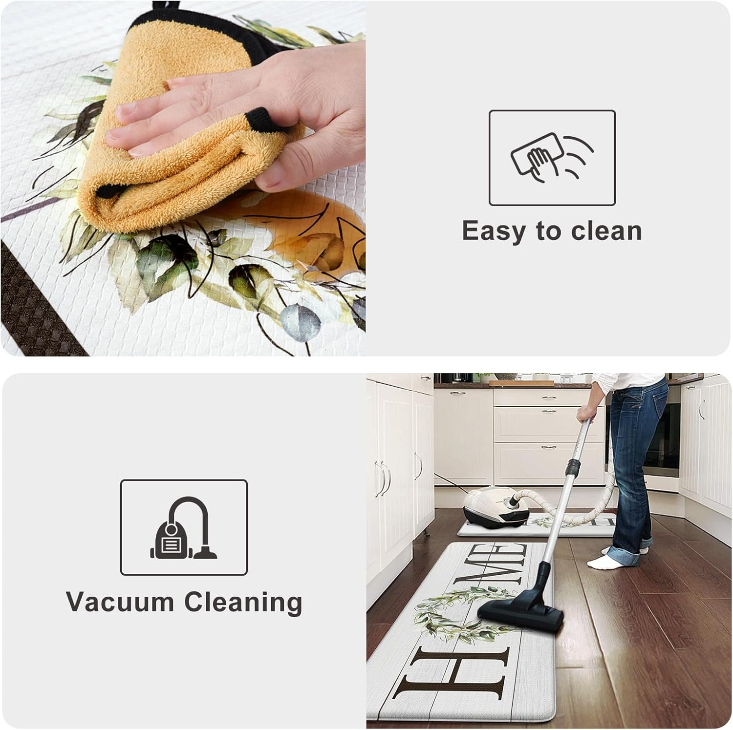 Comfort Anti-Fatigue Kitchen Rugs Set
