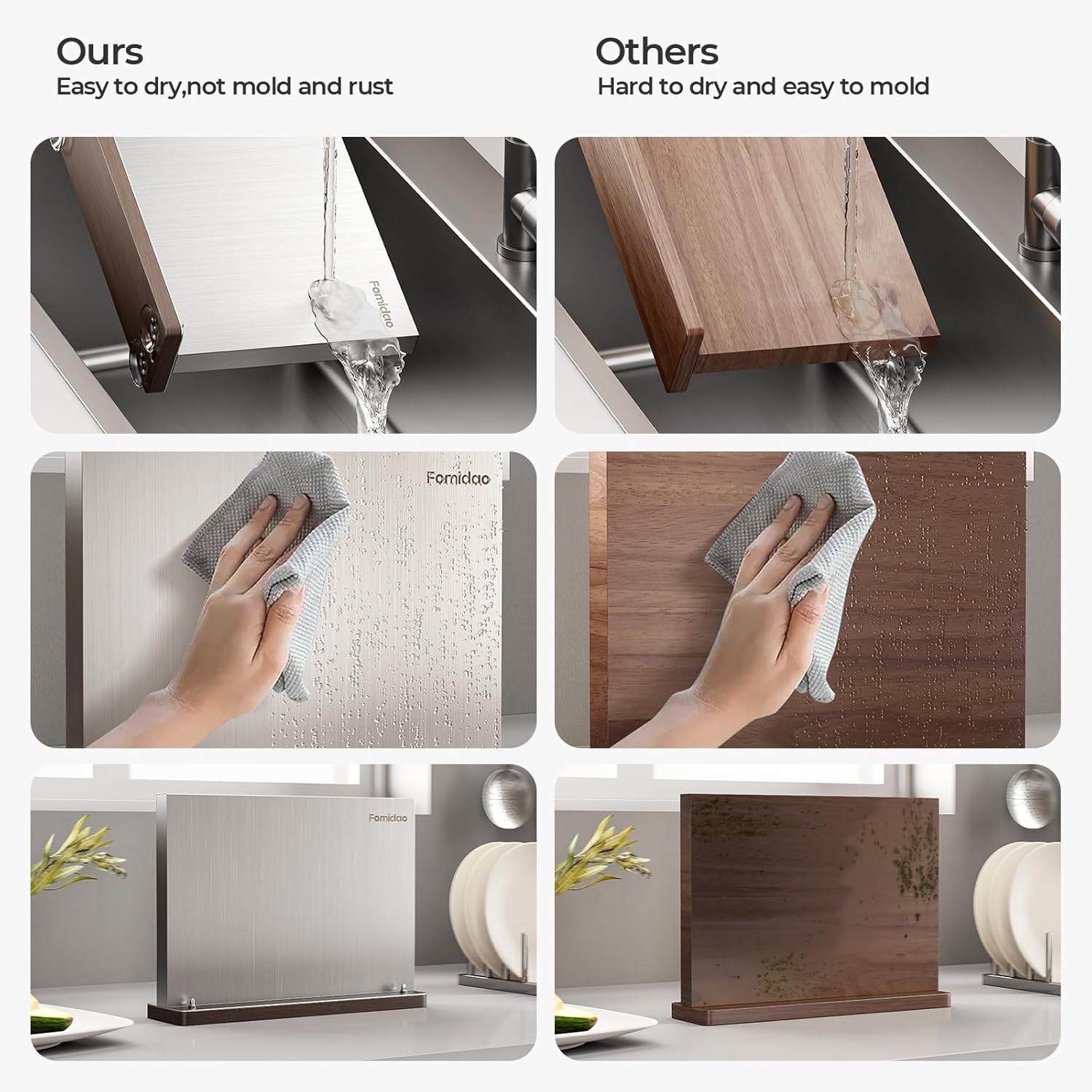 Double-Side Magnetic Knife Block
