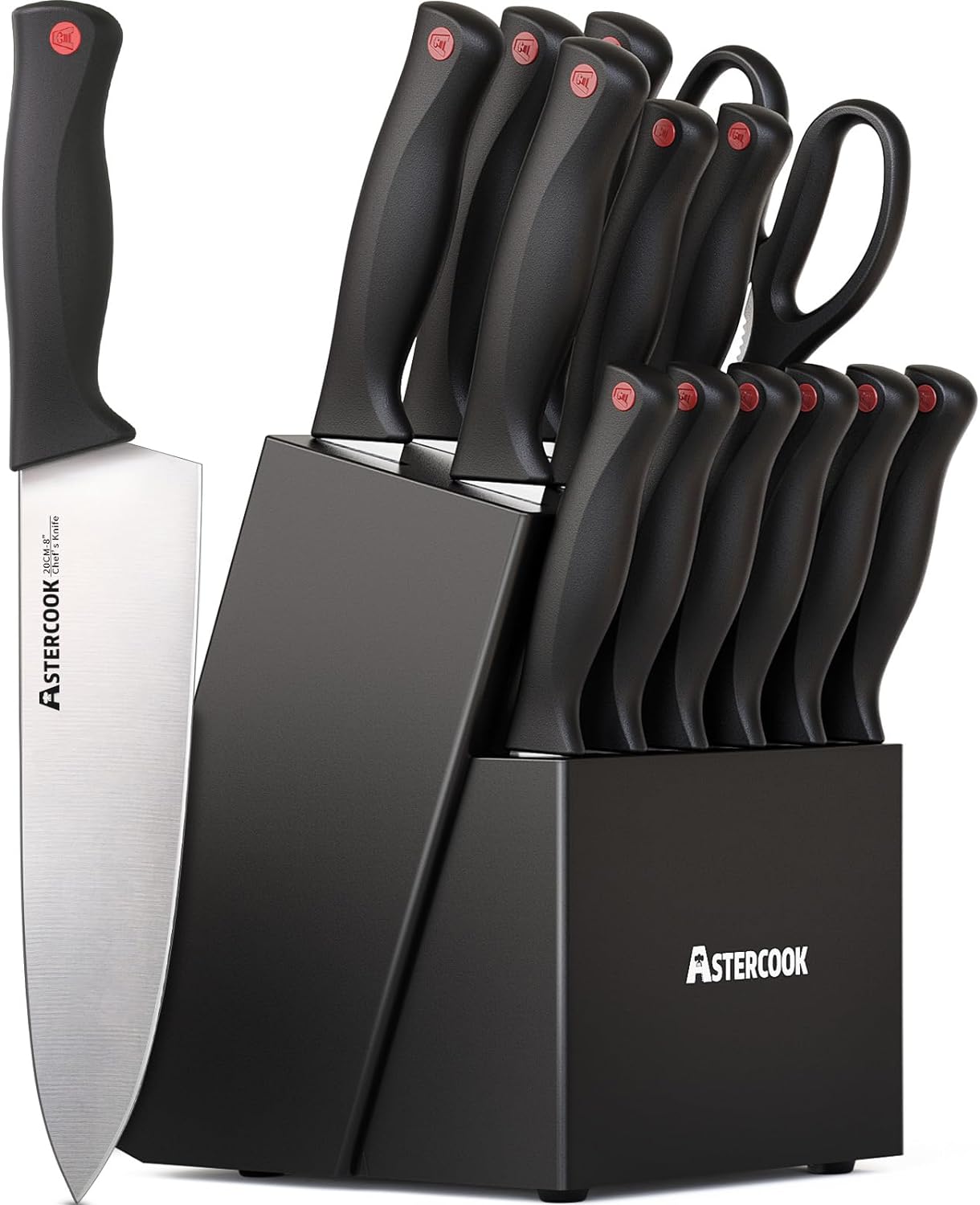 Ultimate 15-Piece Knife Collection for Home Kitchen