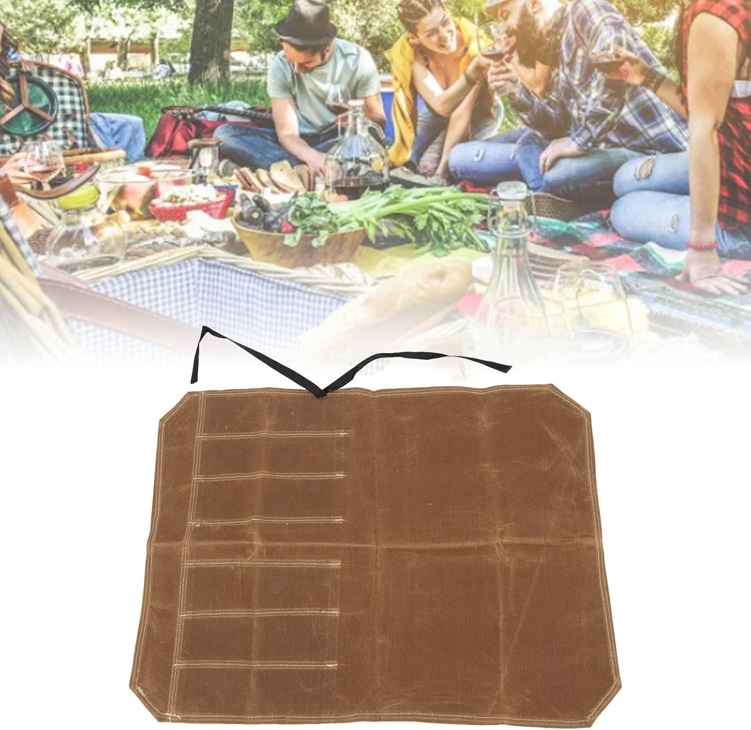 Derefine Portable BBQ Knife Storage Pouch