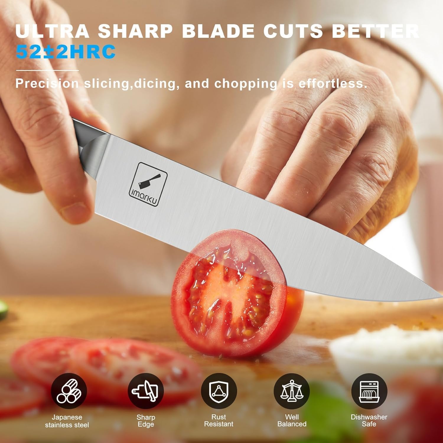 14-Piece Knife Set with Built-In Sharpener