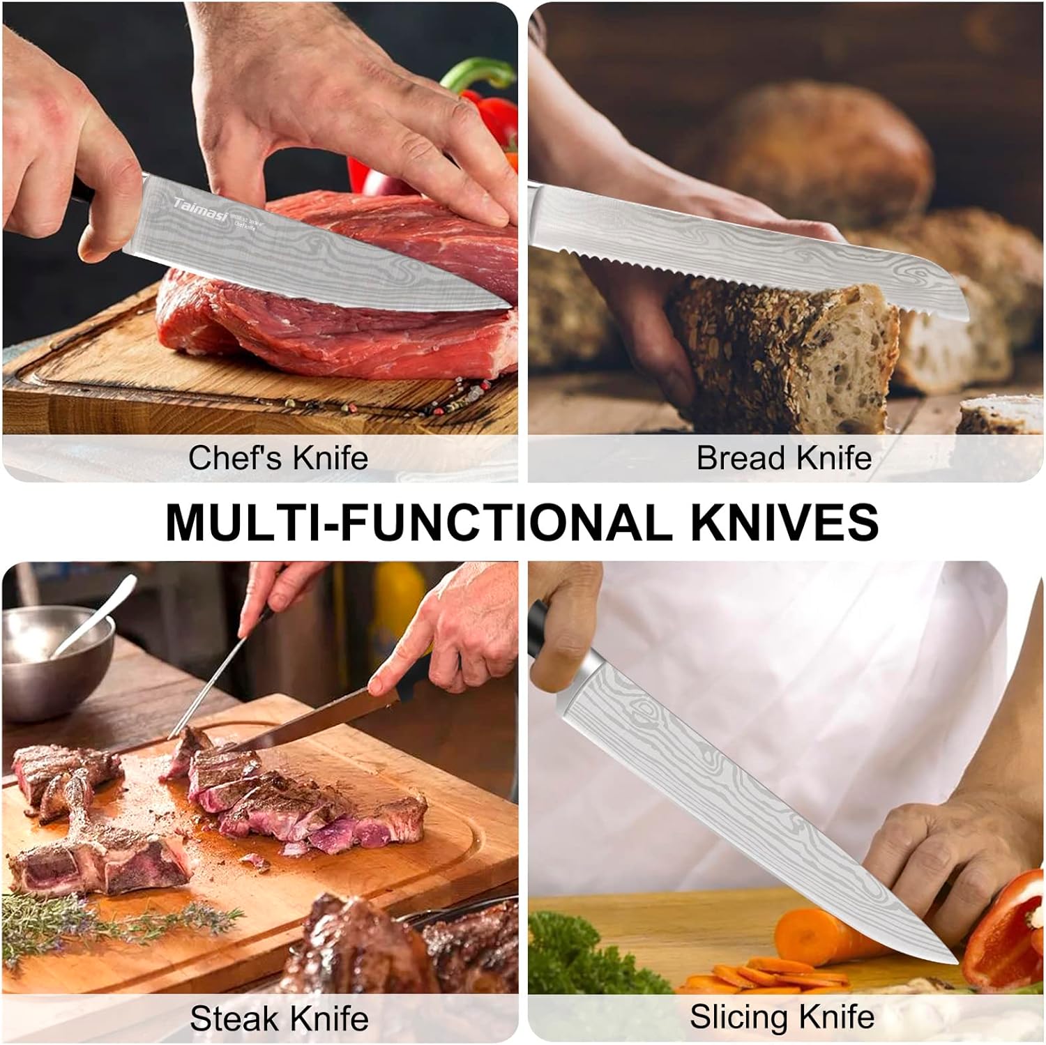 Versatile 23-Piece Knife Set