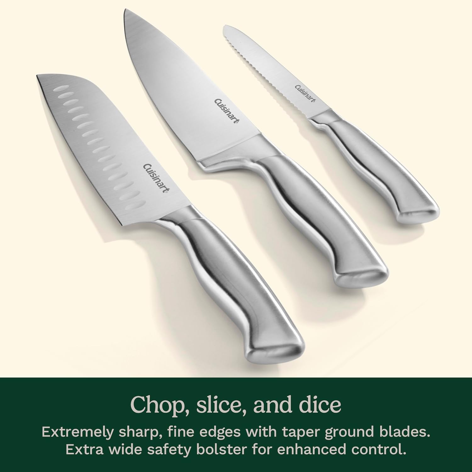 Premium Block Knife Set 15-Piece with Extra-Sharp Blades