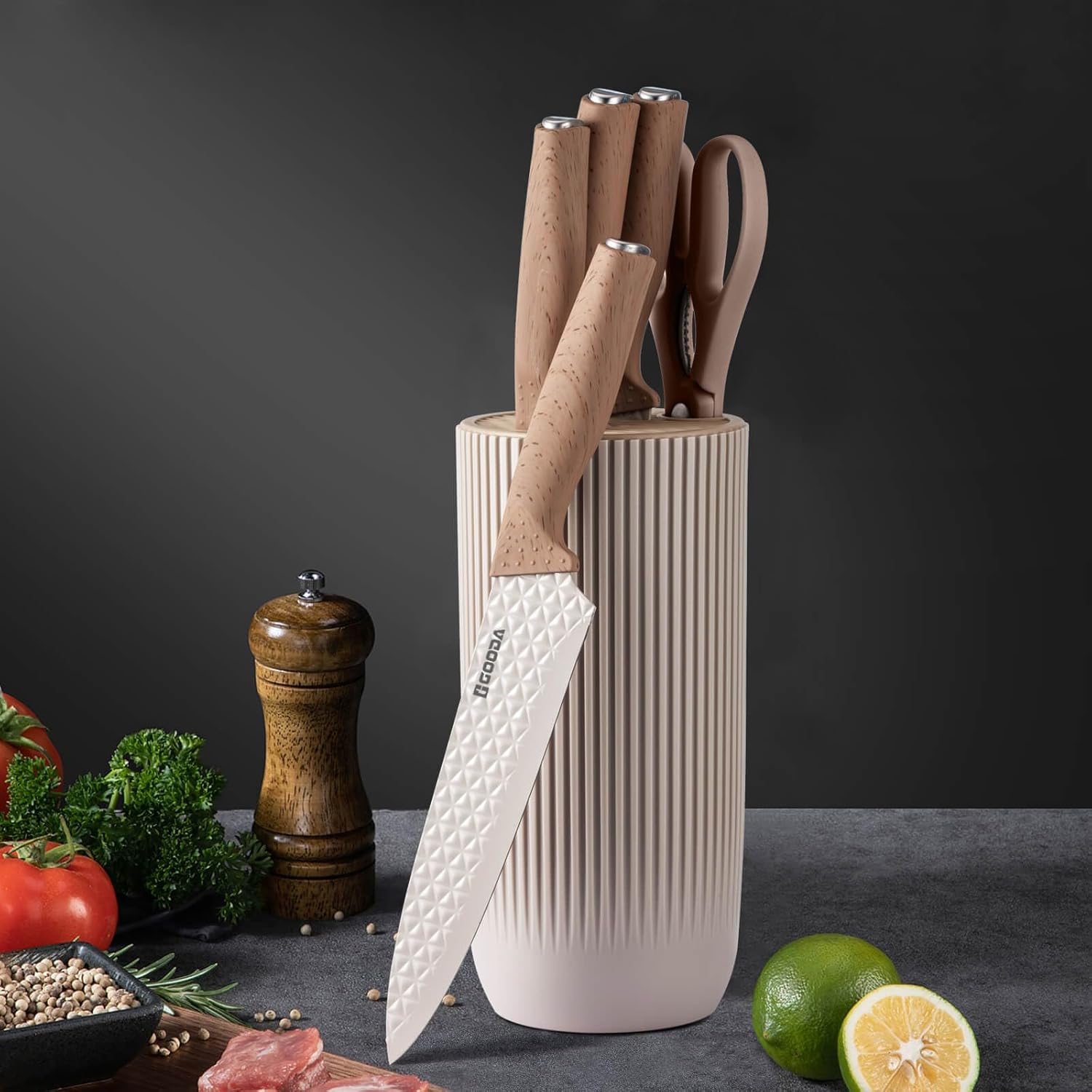 The Gooda Professional Chefs Knives Set for Kitchen Assistants