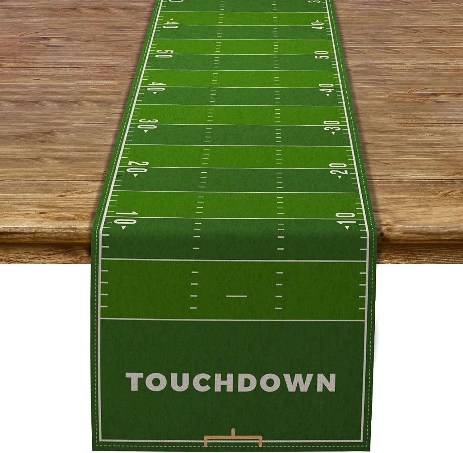 Pudodo Football Field Table Runner 13x108 inches