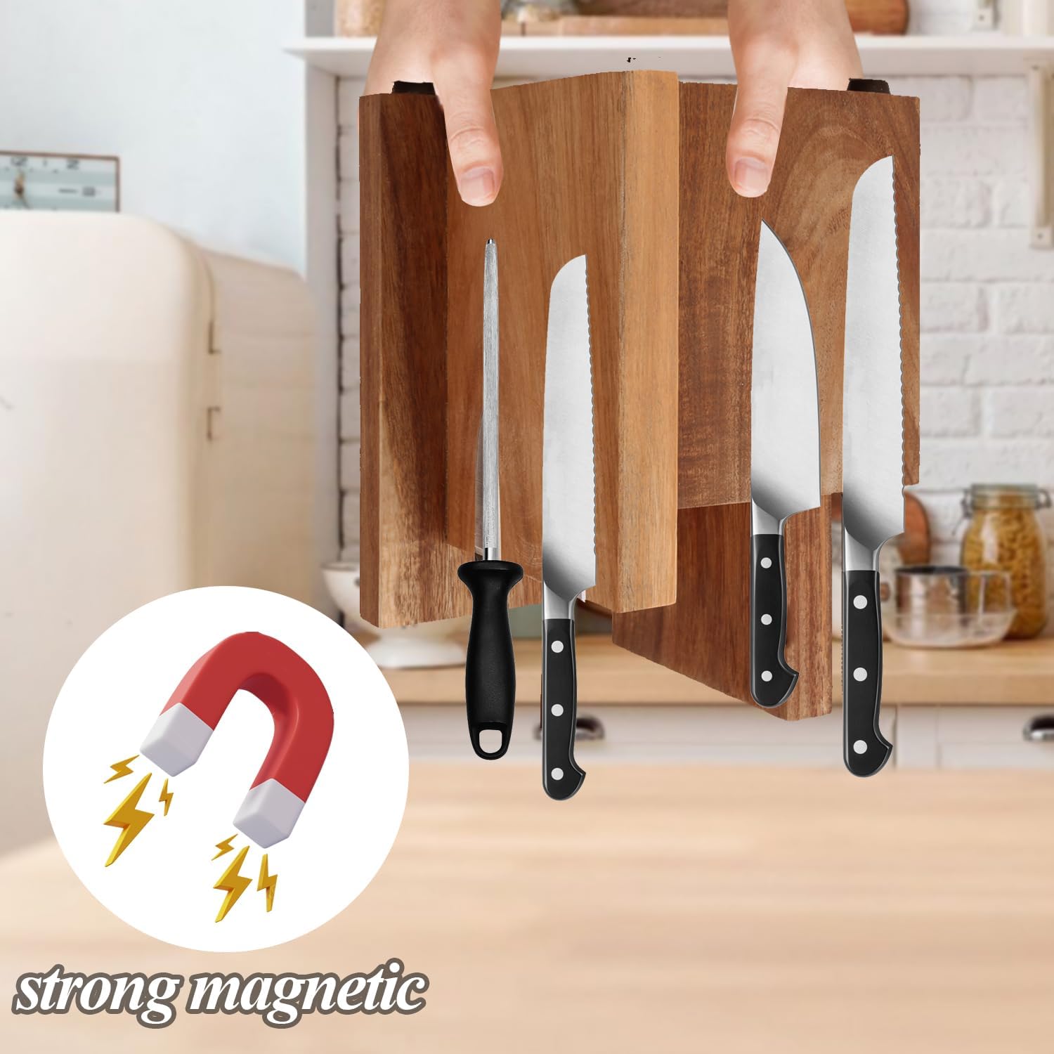Easy To Use Kitchen Knife Holder