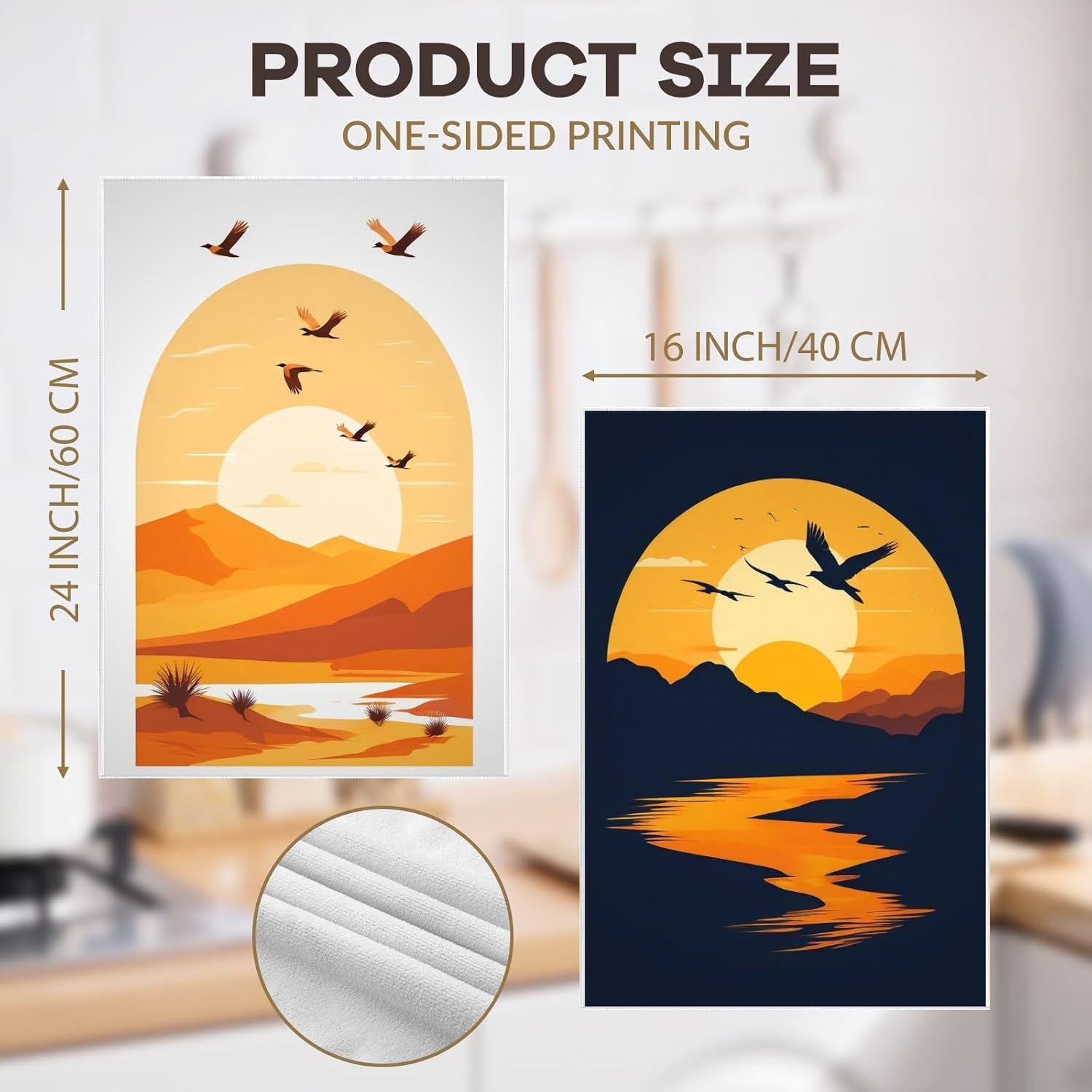 autumn-friendly kitchen towel set