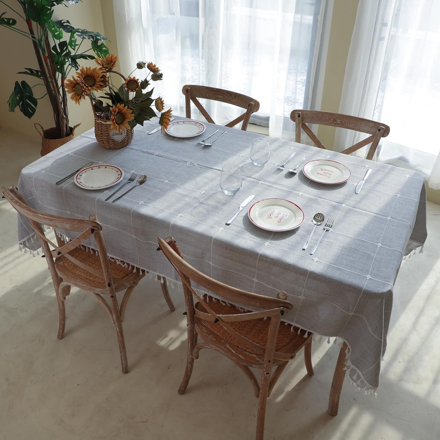 Winknowl Rustic Tablecloth