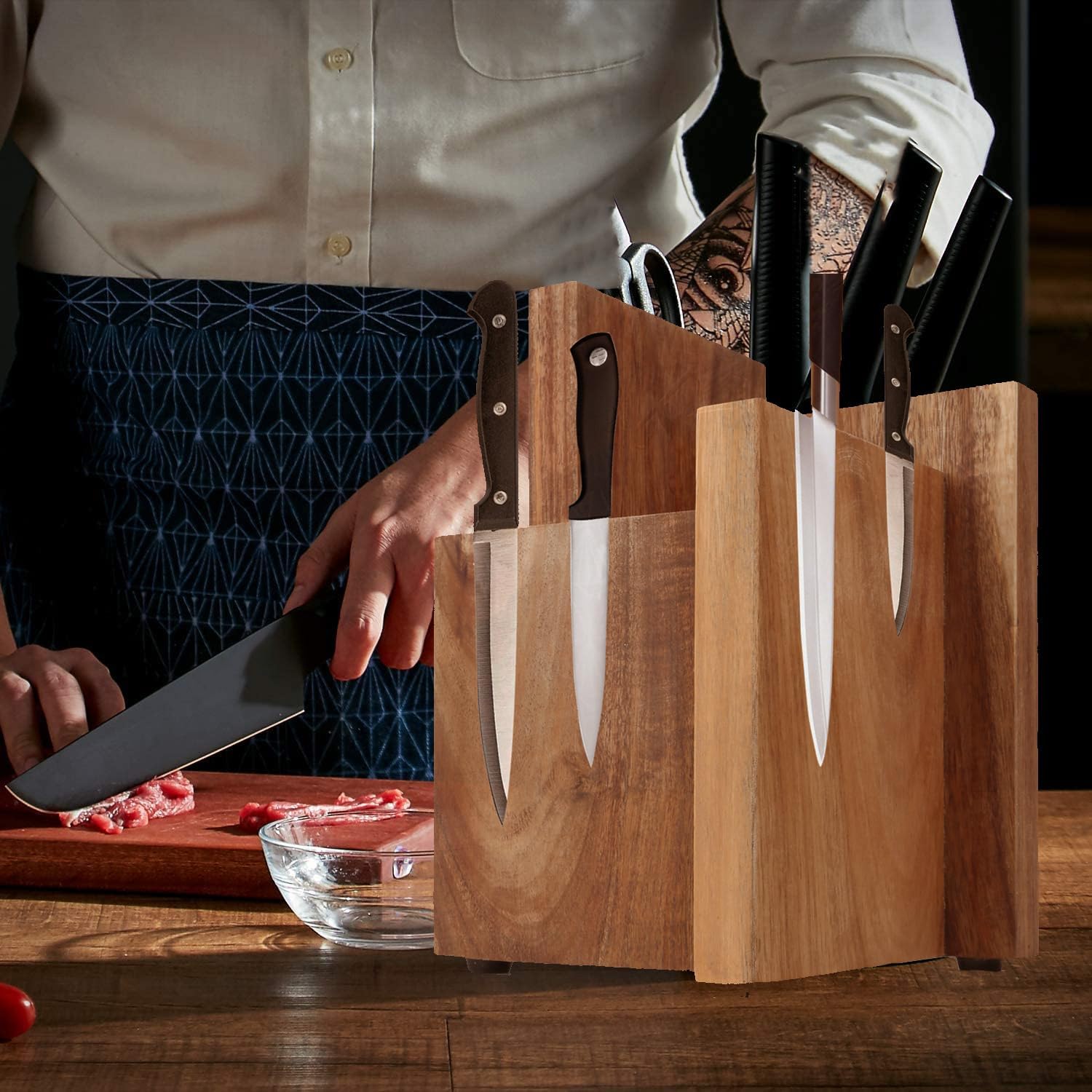 Easy To Use Kitchen Knife Holder