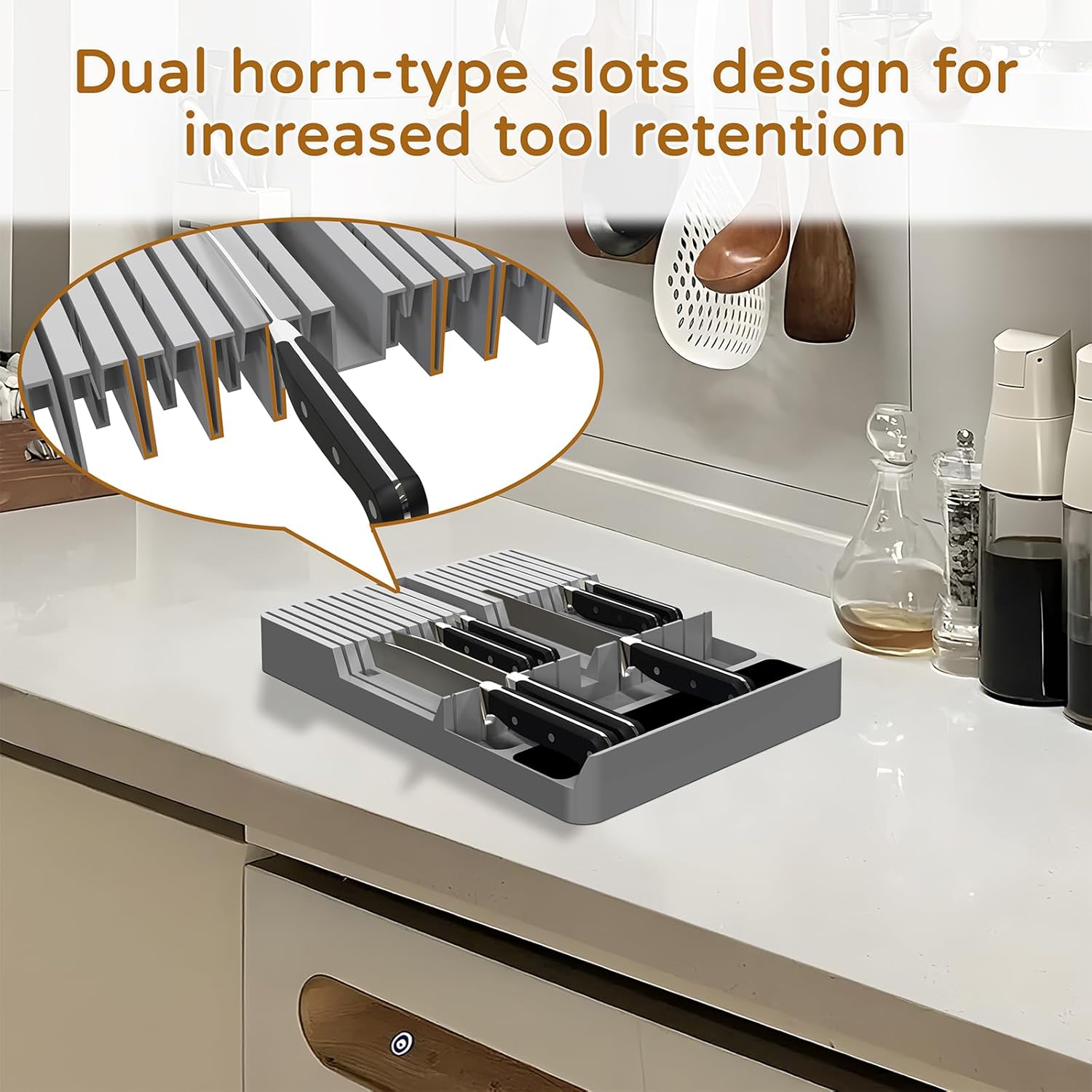 NIUXX Knife Organizer Large Capacity