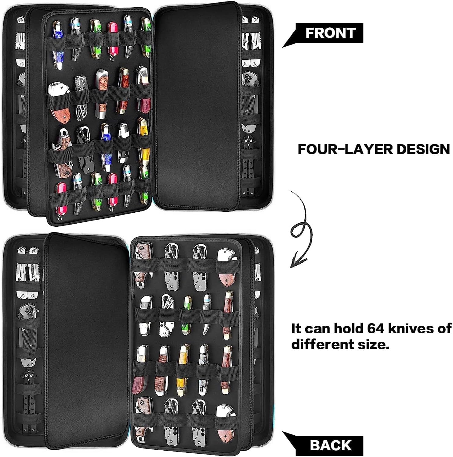 GWCASE Lookup Collection Folding Knife Holder